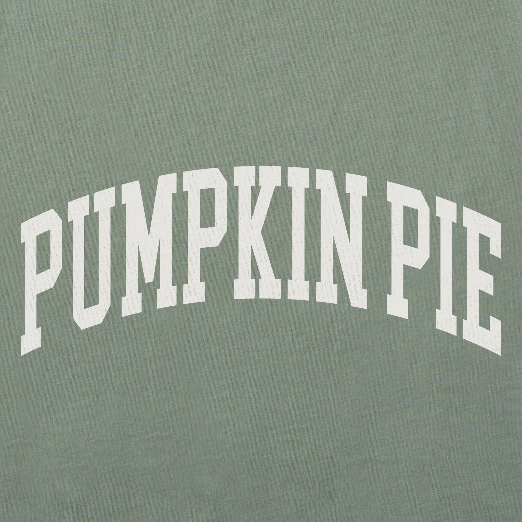 Women's Pumpkin Pie Athletic Arch Short Sleeve Crusher Boxy Tee