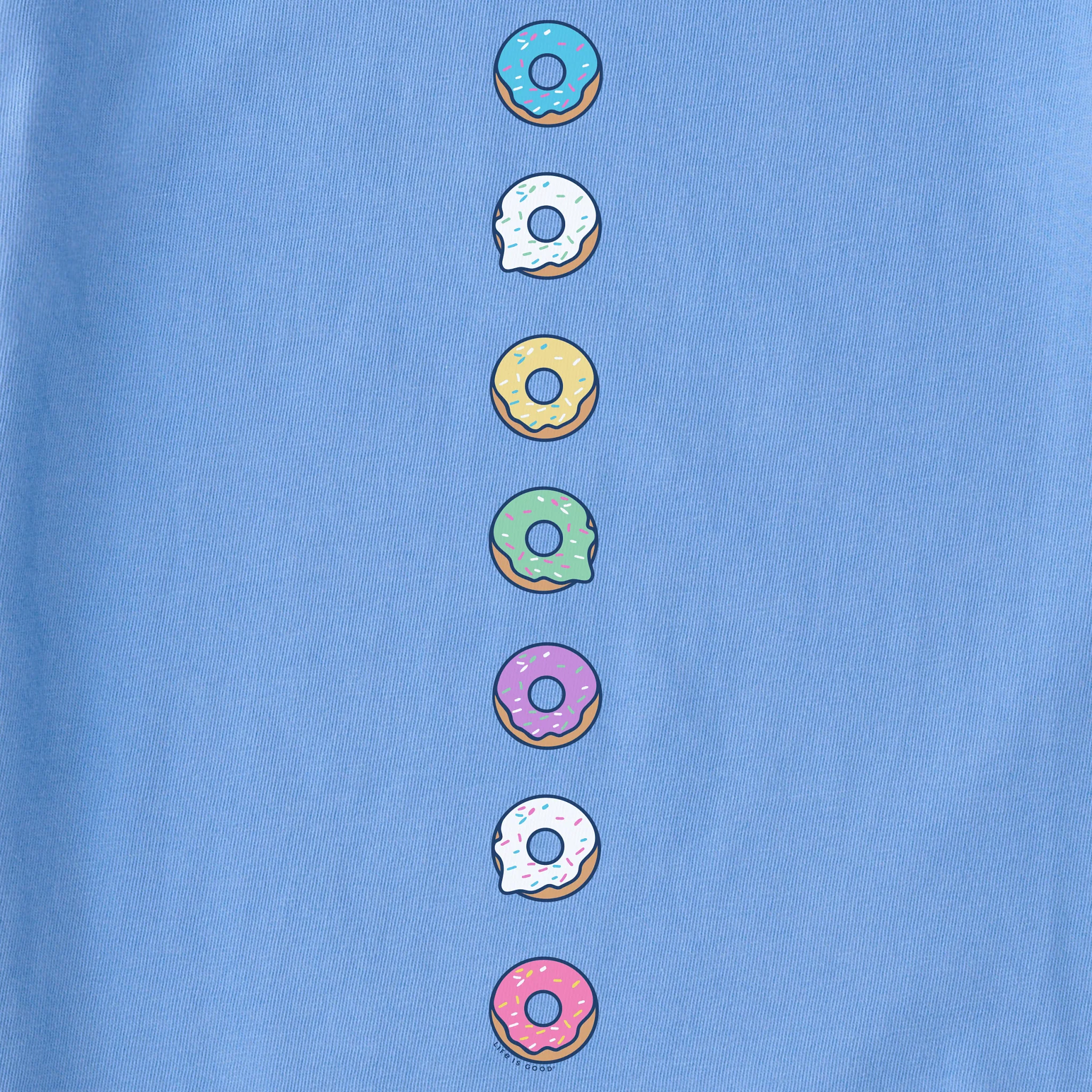 Kids Donuts Long Sleeve Crusher Tee