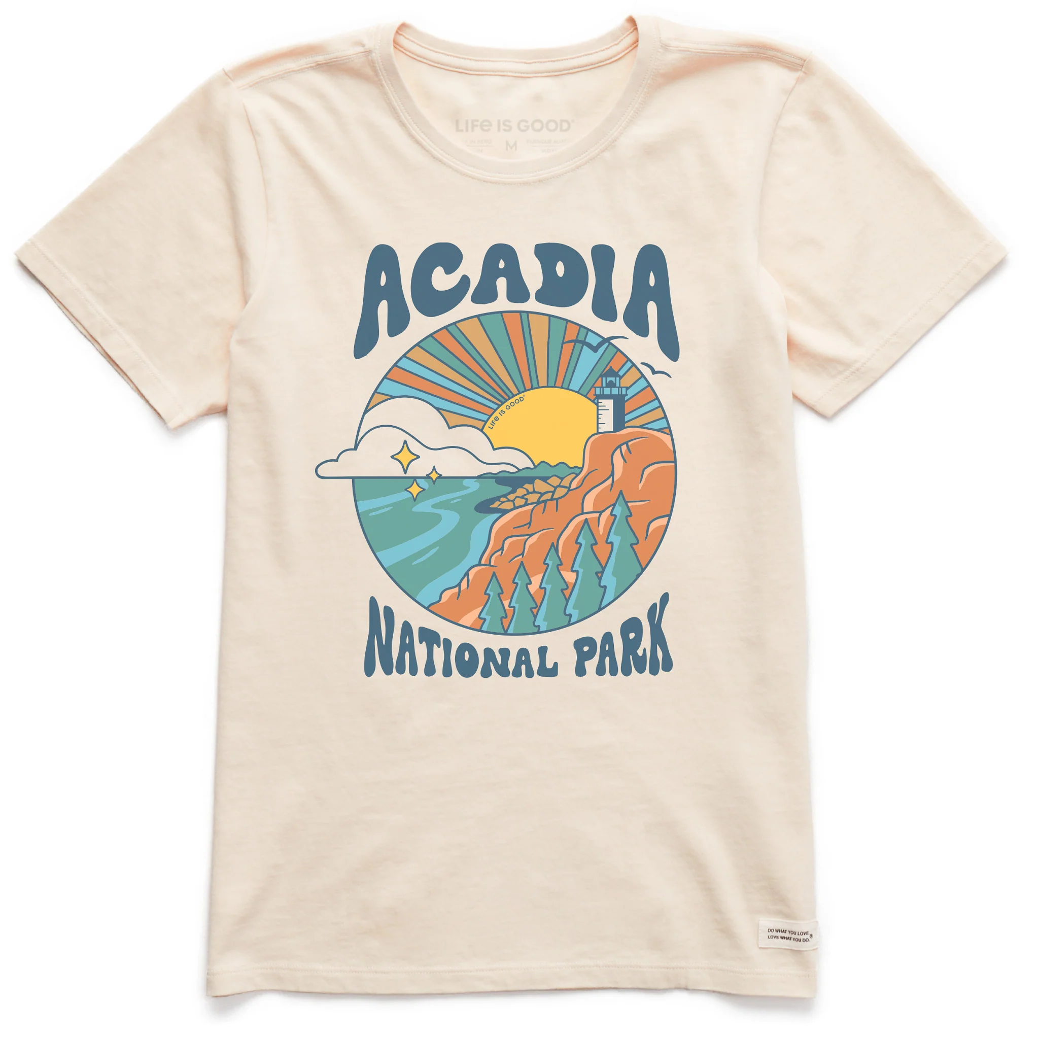 Women's Acadia Burst Short Sleeve Crusher Tee