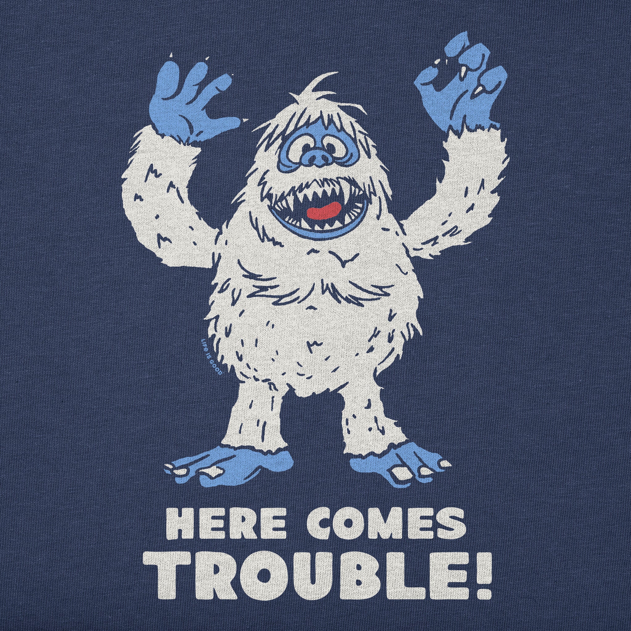 Kids Bumble Here Comes Trouble Short Sleeve Crusher Tee