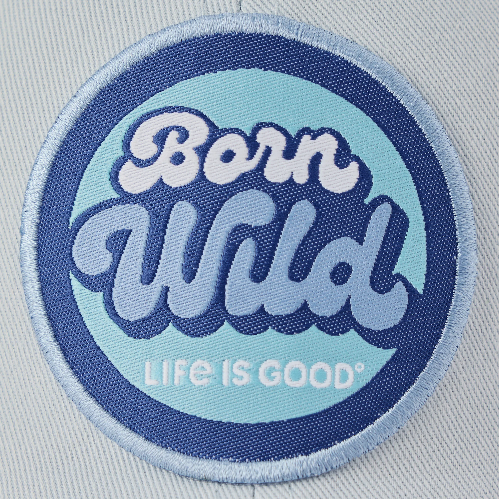 Adult Unisex Born Wild Patch Chill Cap