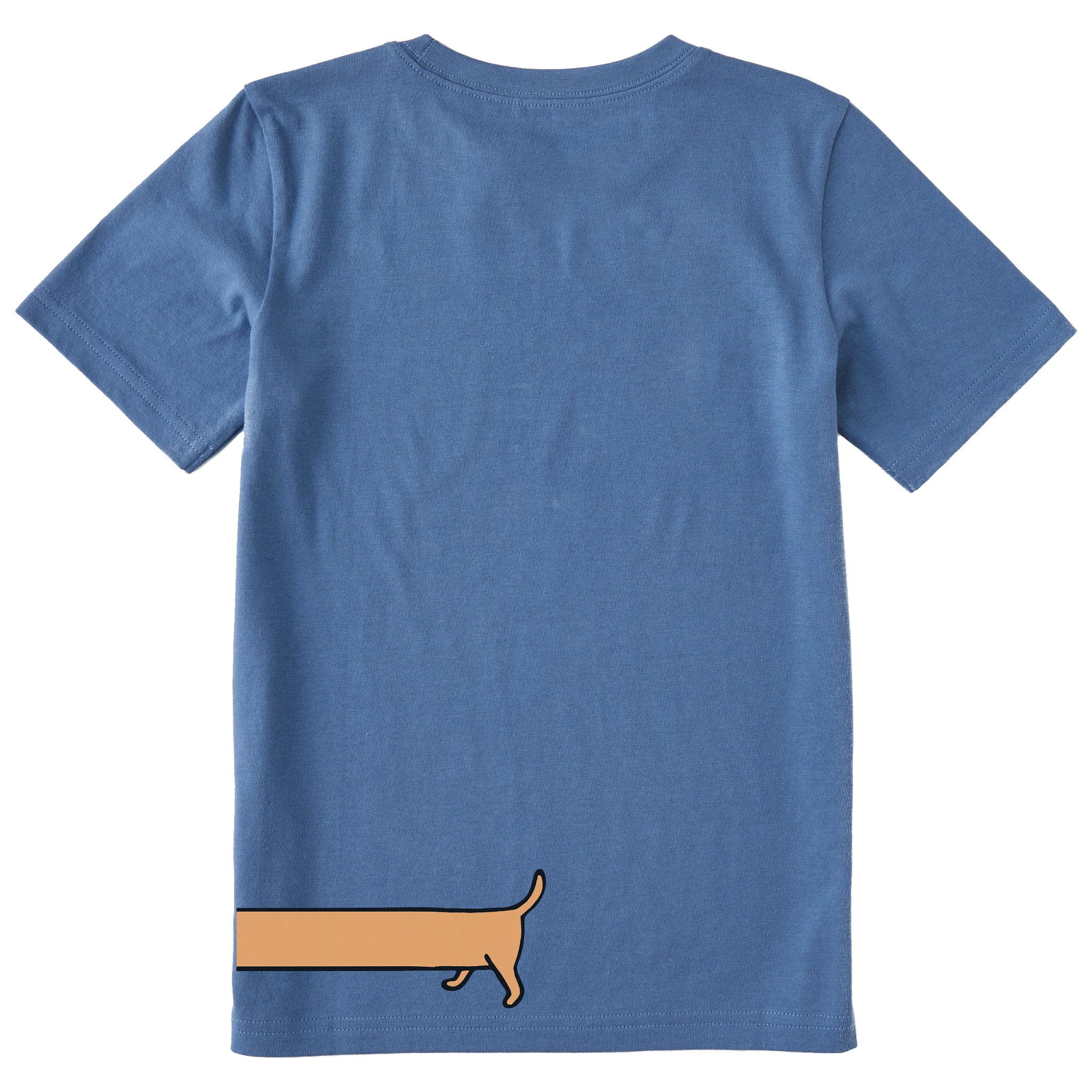 Kids Weenie Dog Short Sleeve Crusher Tee