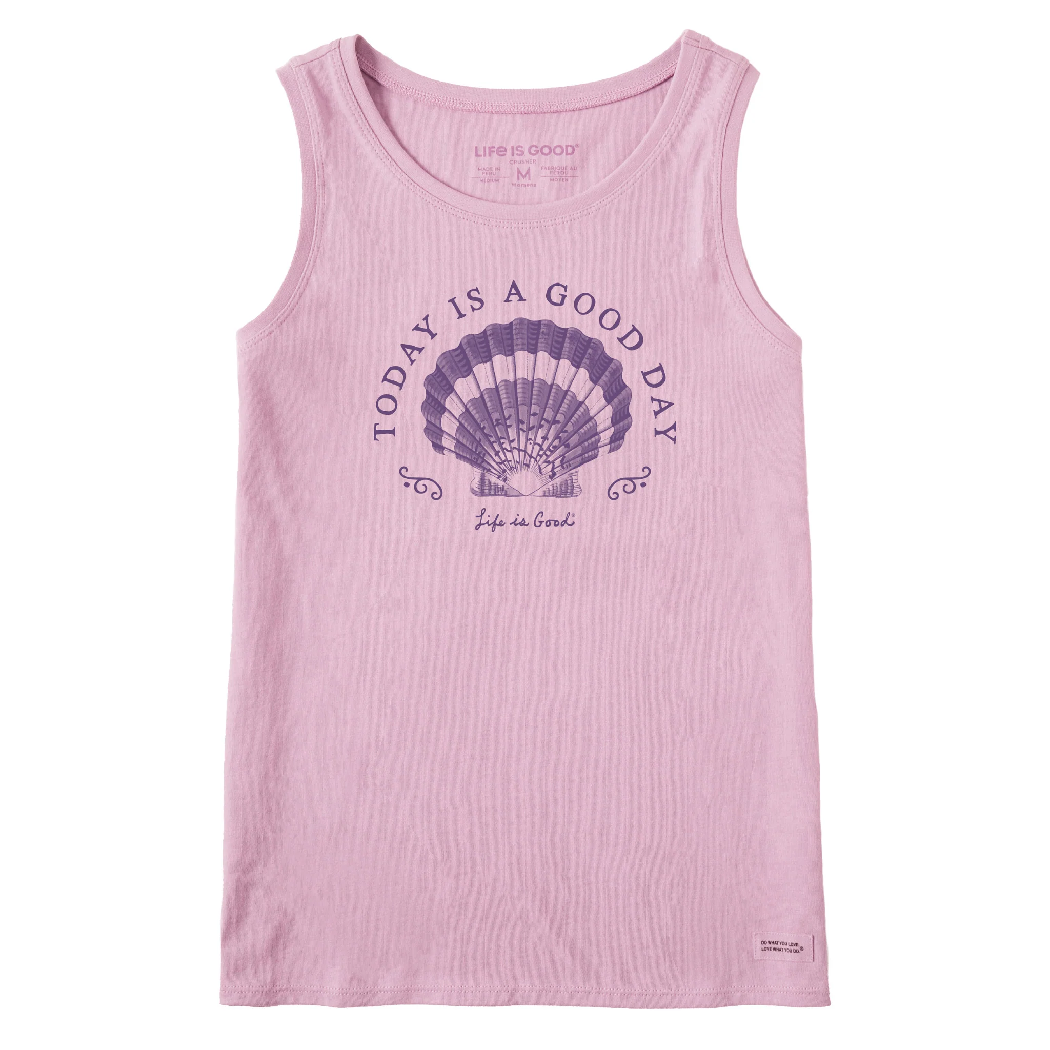 Women's Antique Good Day Shell Crusher Tank