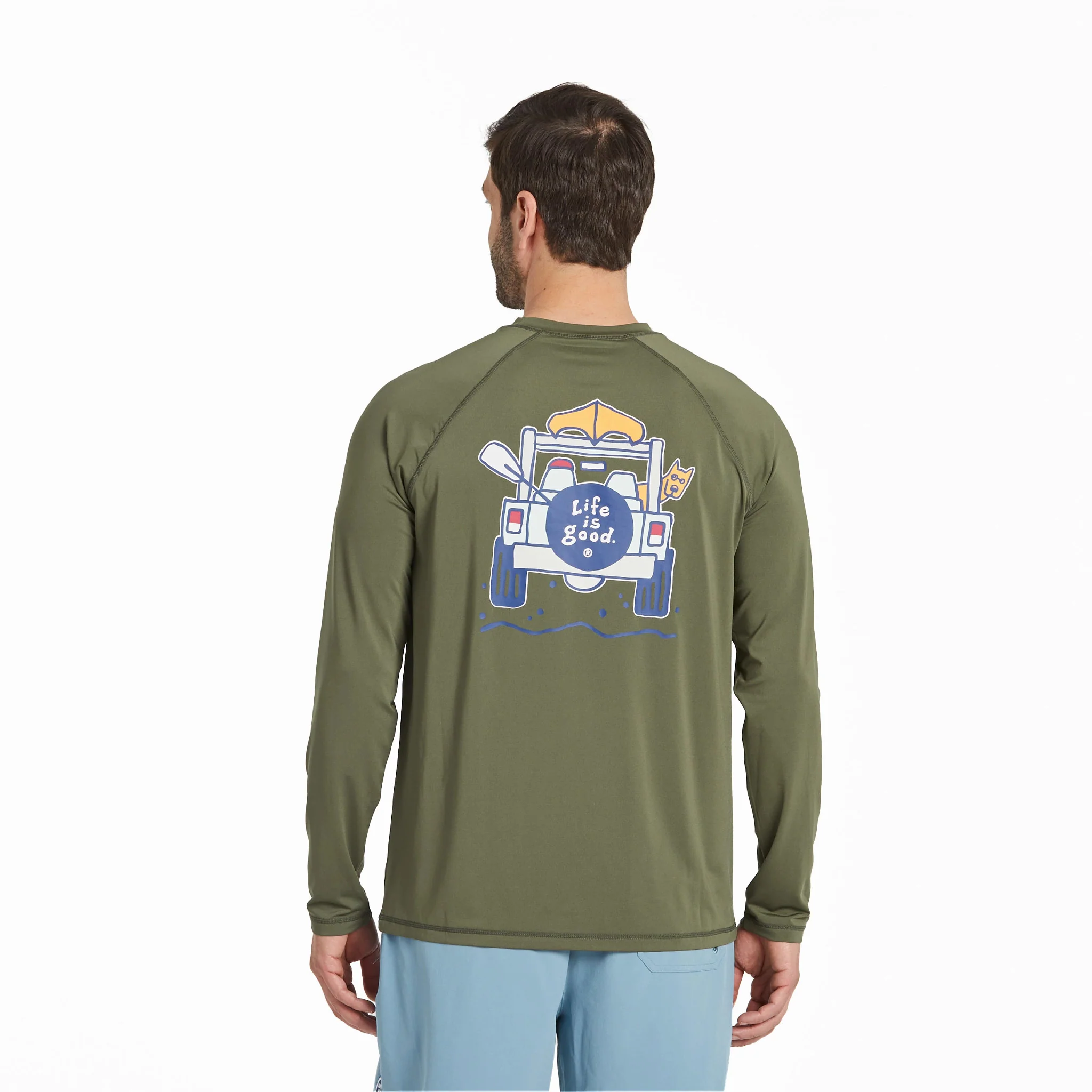 Men's Dog ATV Long Sleeve Rashguard