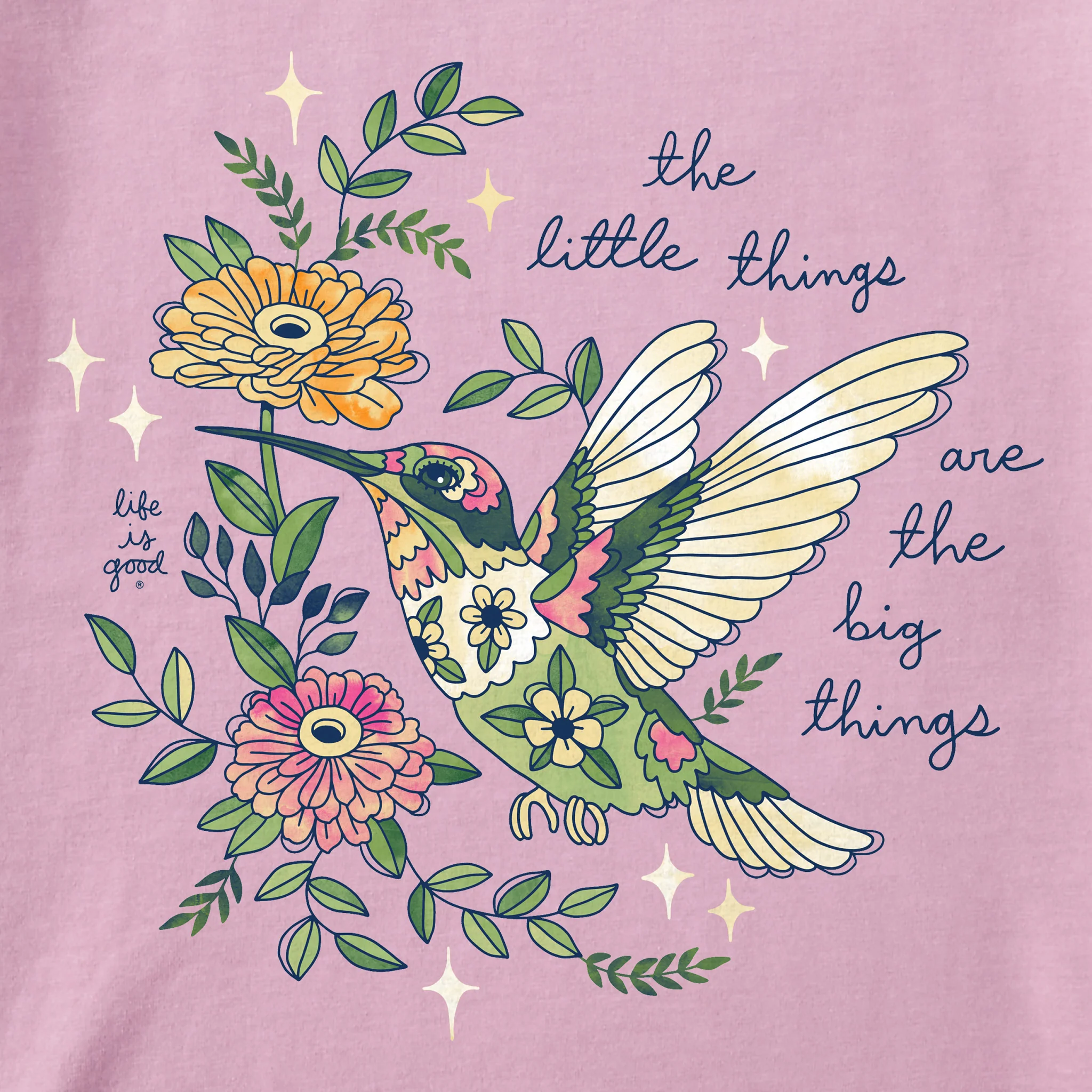 Women's Little Thing Hummingbird Short Sleeve Tee