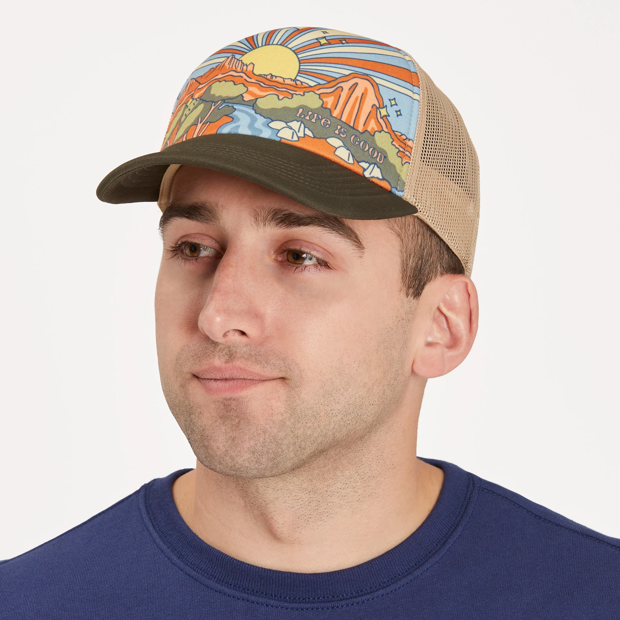 Adult Unisex Canyon Scene Trucker Hat