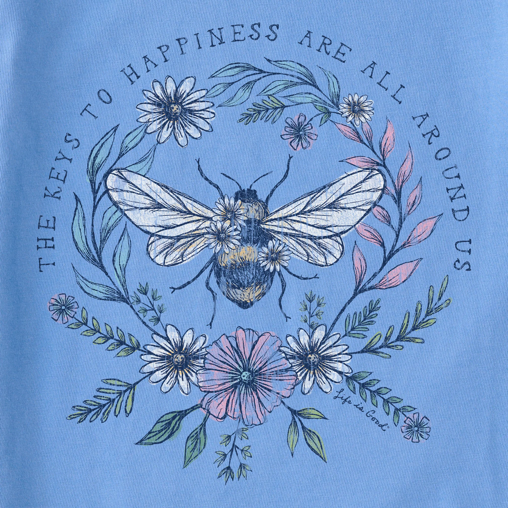 Women's Bee Happiness All Around Crusher Tank