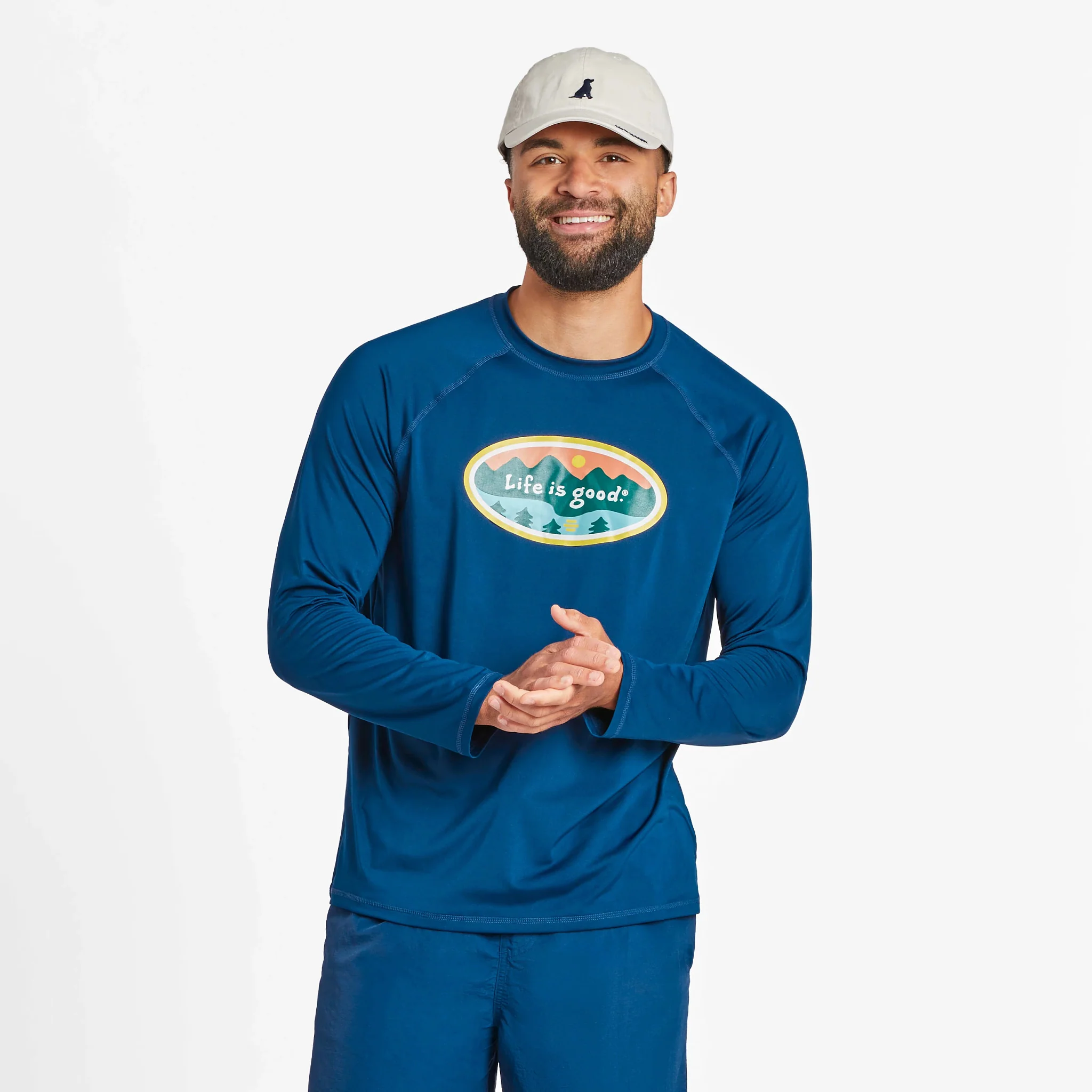 Men's Mountainside Oval Long Sleeve Rashgaurd