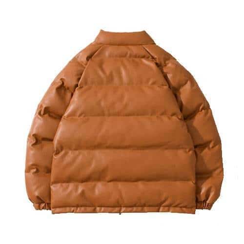 BAPE Classic Leather Down Jacket
