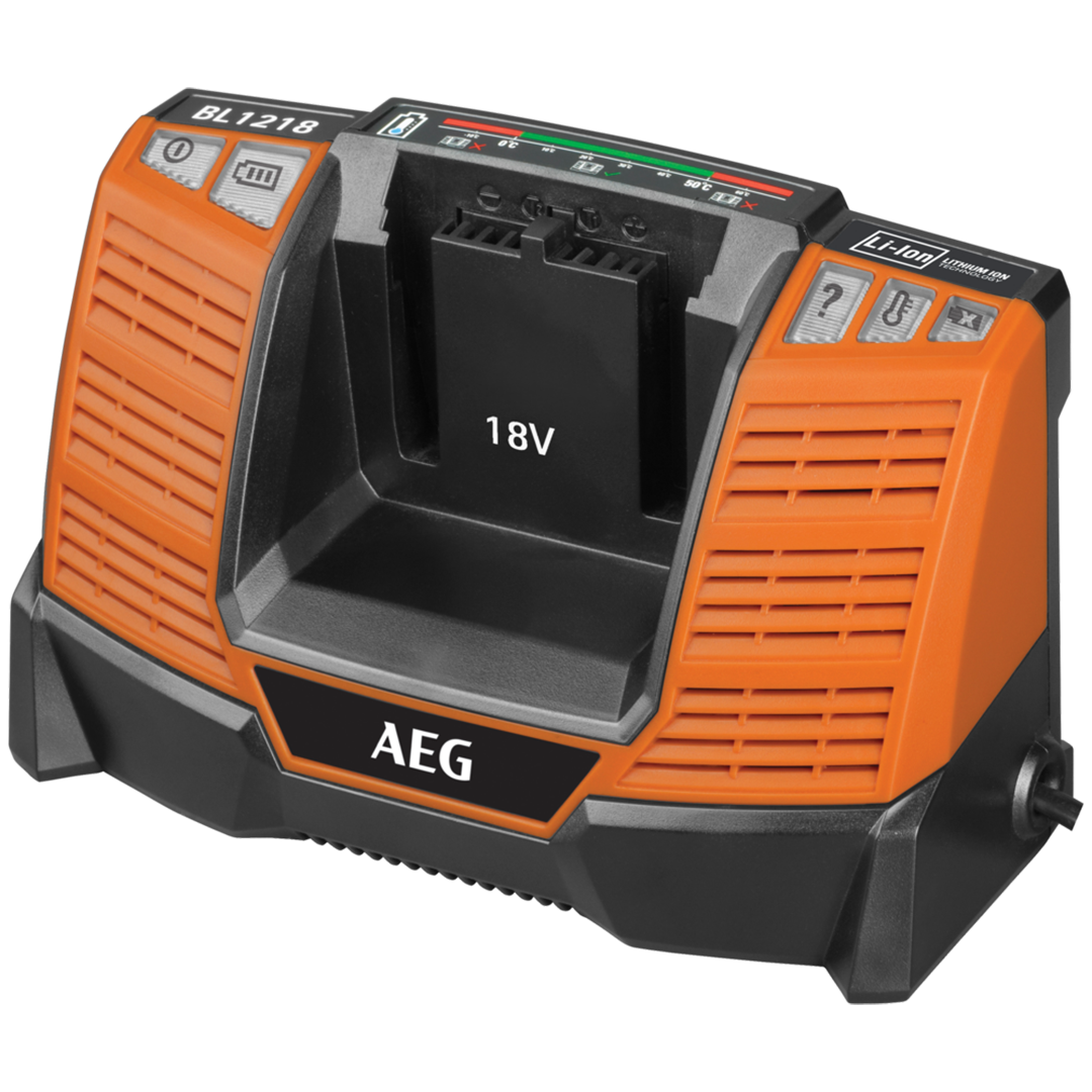 AEG 18V 6.0AH 8 PIECE POWER COMBO KIT WITH FUSION & FORC