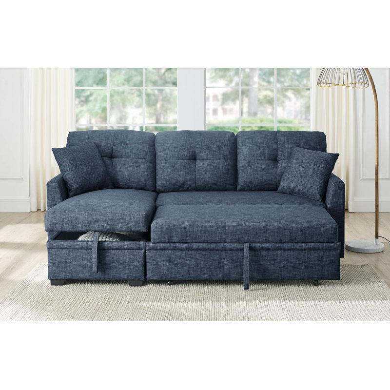 Barrientez 85'' Upholstered Sleeper Sofa