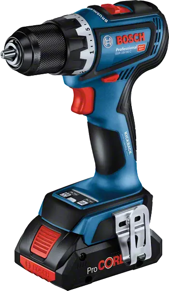 BOSCH COMBI-KIT 4 18V TOOLS: GSR 18V-90C + GKT 18V-52GC + GST ​​18V-155 SC+ GEX 18V-125 + 1 4.0 AH BATTERY (PROCORE) + 2 5.5 AH BATTERIES (PROCORE) + GAL 1880CV ( L)PROFESSIONAL
