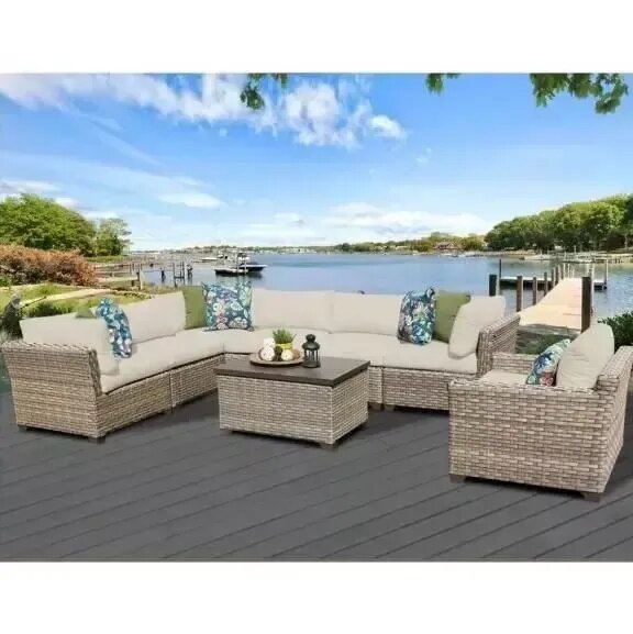 Rochford 8 Piece Sectional Seating Group with Cushions