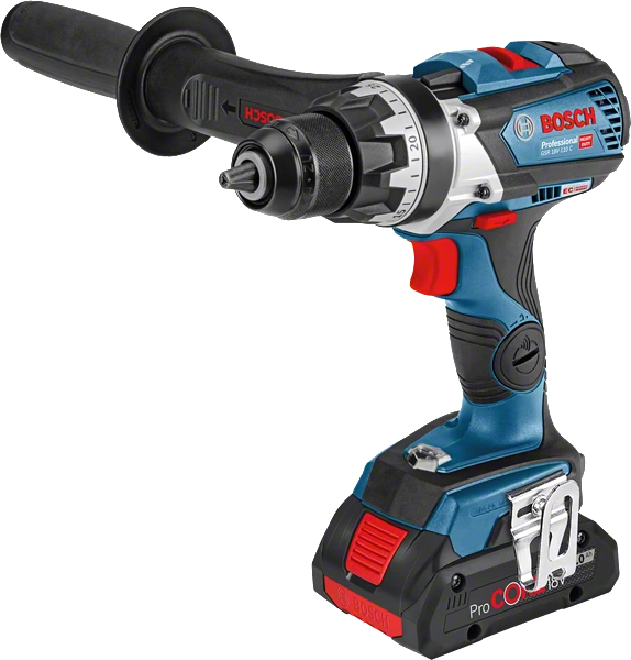 BOSCH COMBI-KIT 4 18V TOOLS: GSR 18V-110C + GDX 18V-210C + GWS 18V-10 + GBH 18V-24C + 1 4.0 AH BATTERY (PROCORE) + 2 5.5 AH BATTERIES (PROCORE) + GAL 1880CV ( L)PROFESSIONAL