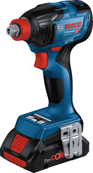 BOSCH COMBI-KIT 4 18V TOOLS: GSR 18V-110C + GDX 18V-210C + GWS 18V-10 + GBH 18V-24C + 1 4.0 AH BATTERY (PROCORE) + 2 5.5 AH BATTERIES (PROCORE) + GAL 1880CV ( L)PROFESSIONAL