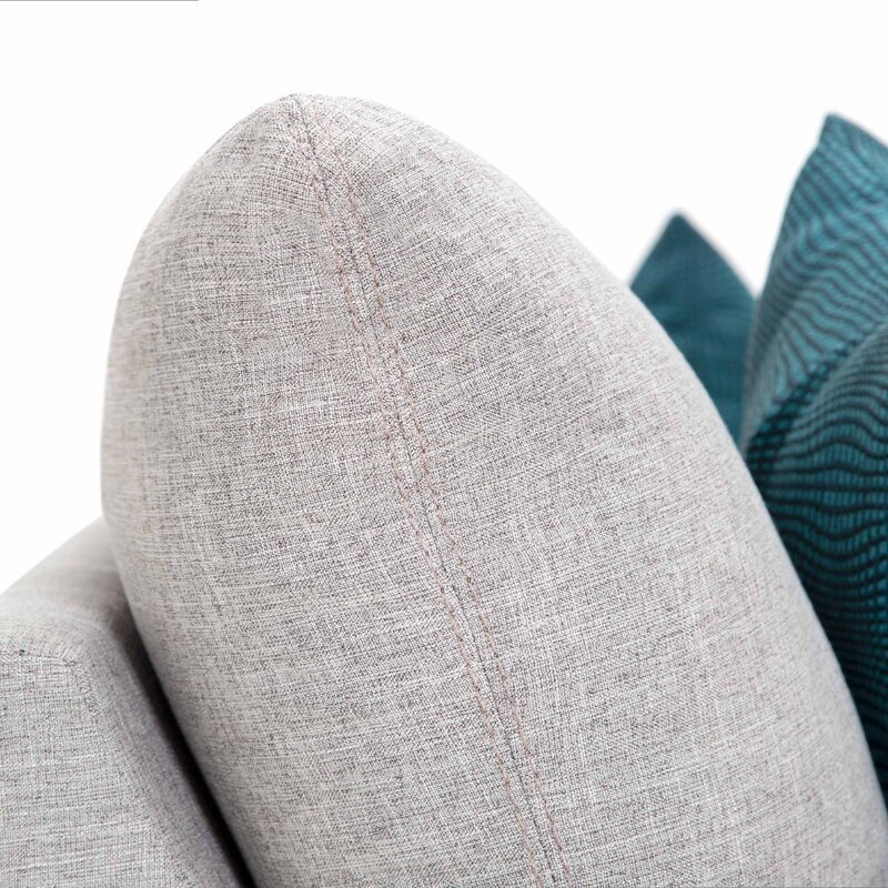 Rosalie 93 Recessed Arm Sofa