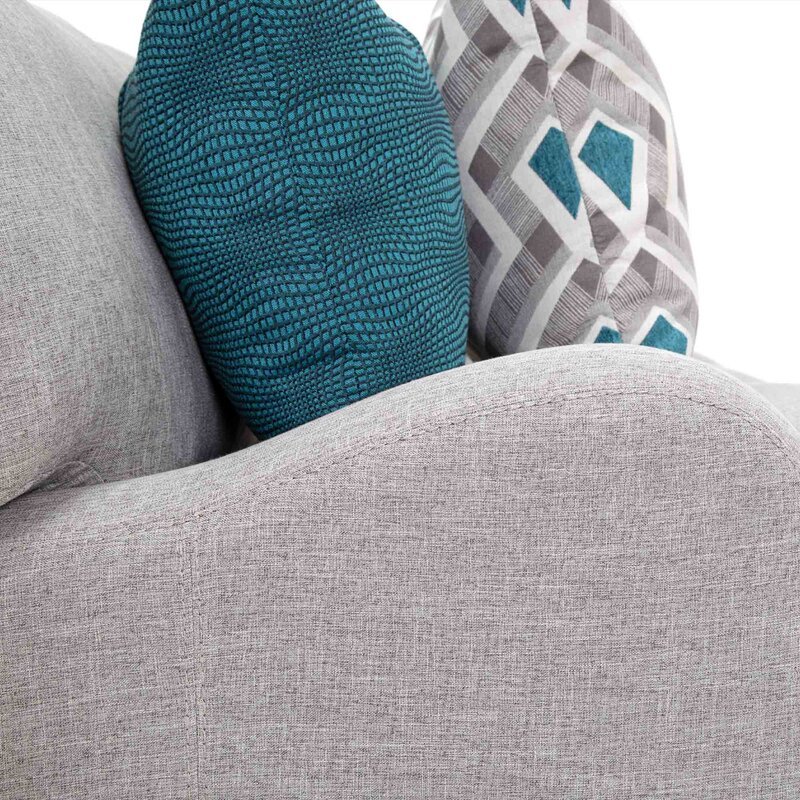 Rosalie 93 Recessed Arm Sofa