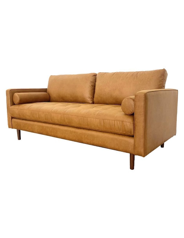 Scott contemporary style wooden sofa