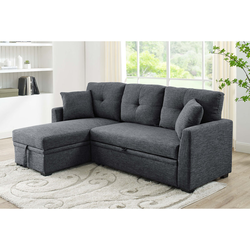 Barrientez 85'' Upholstered Sleeper Sofa