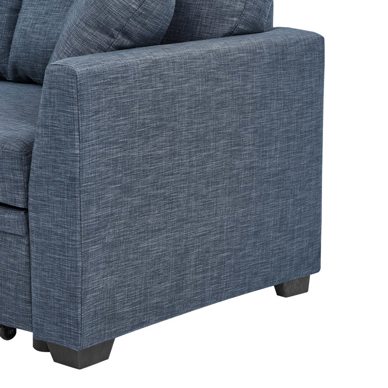 Barrientez 85'' Upholstered Sleeper Sofa