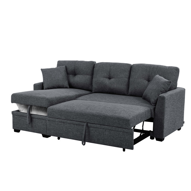 Barrientez 85'' Upholstered Sleeper Sofa