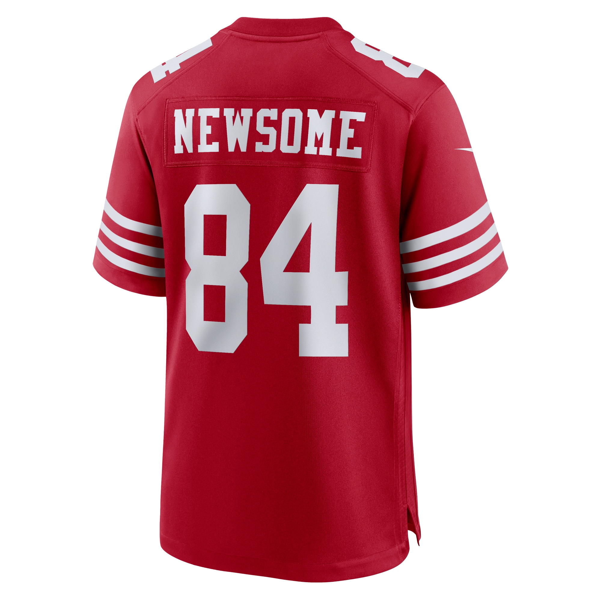 Dazz Newsome San Francisco 49ersTeam Game Jersey - Scarlet
