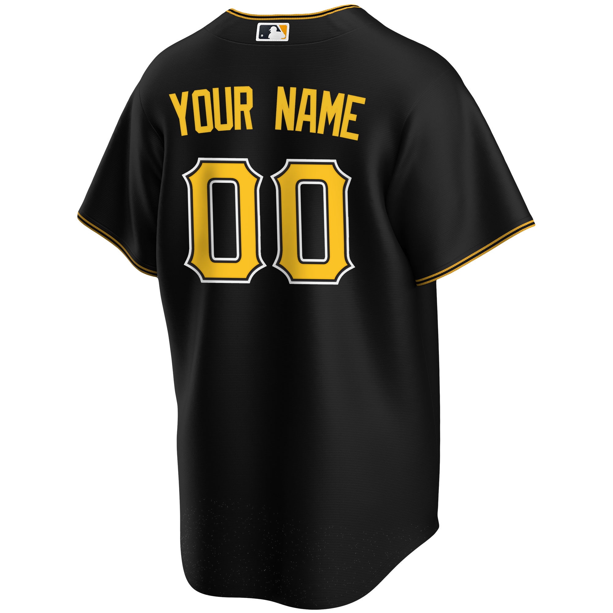 Pittsburgh PiratesAlternate Replica Custom Jersey - Black