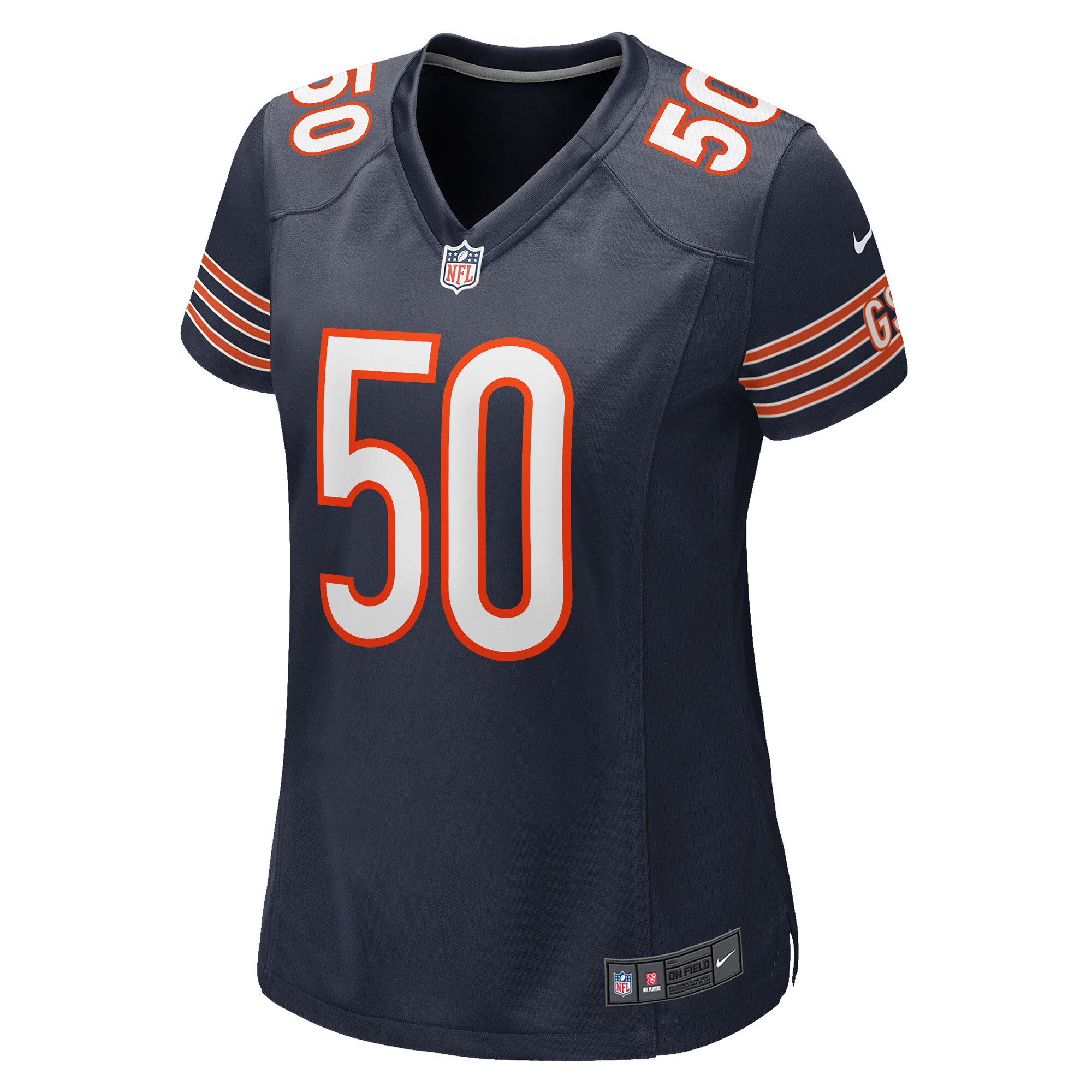 Sterling Weatherford Chicago Bears Women's Game Player Jersey - Navy
