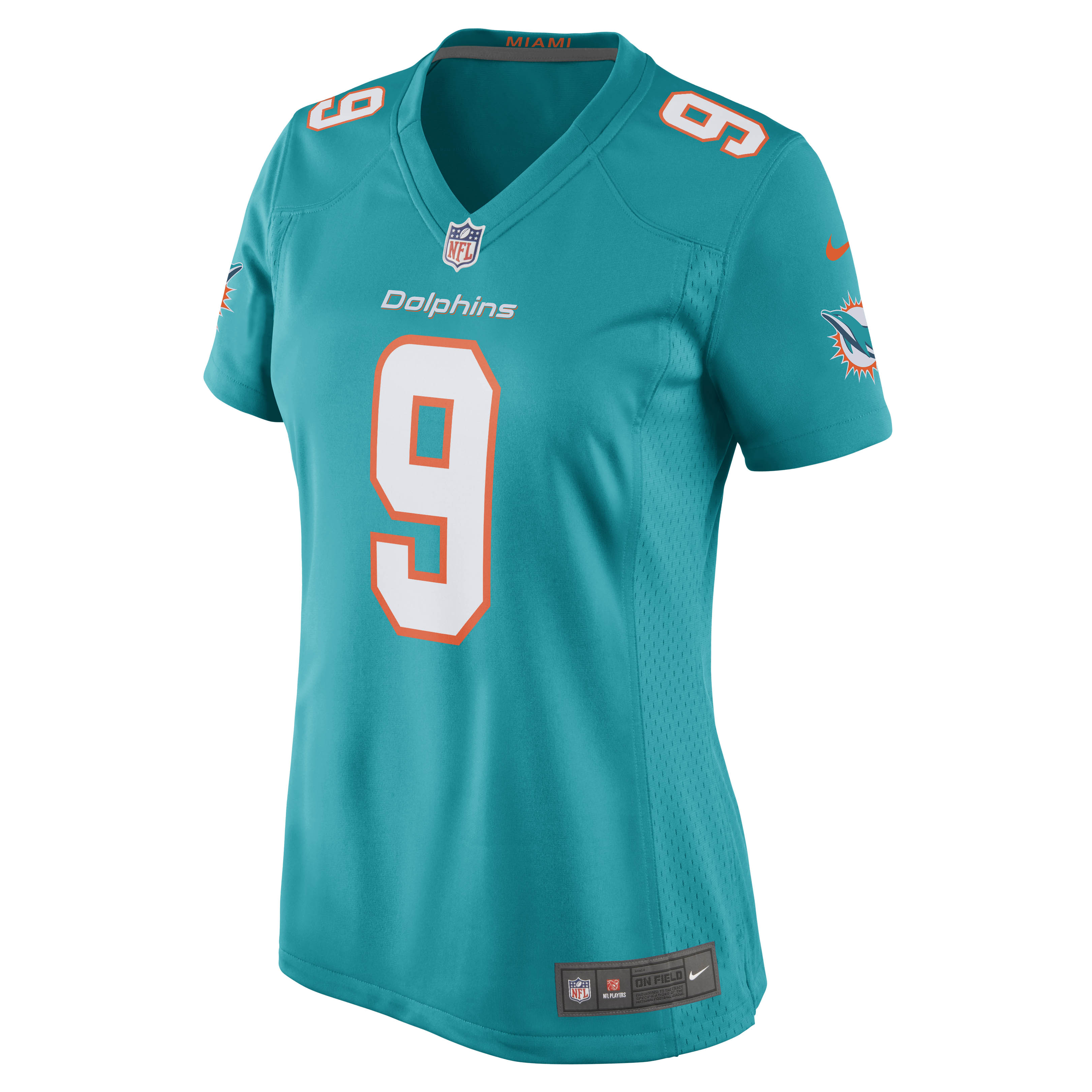 Noah Igbinoghene Miami Dolphins Women's Game Player Jersey - Aqua