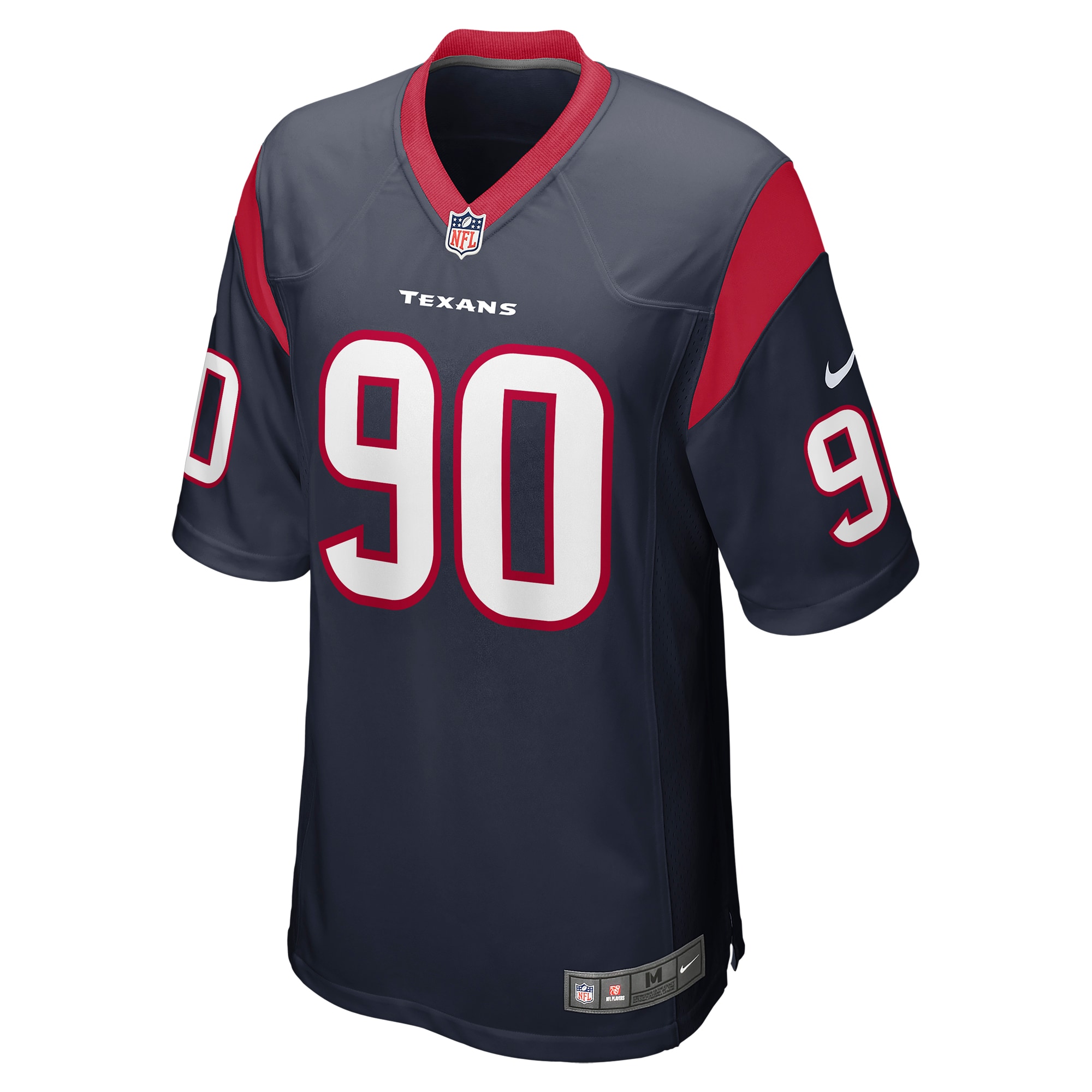 Byron Cowart Houston TexansTeam Game Jersey - Navy
