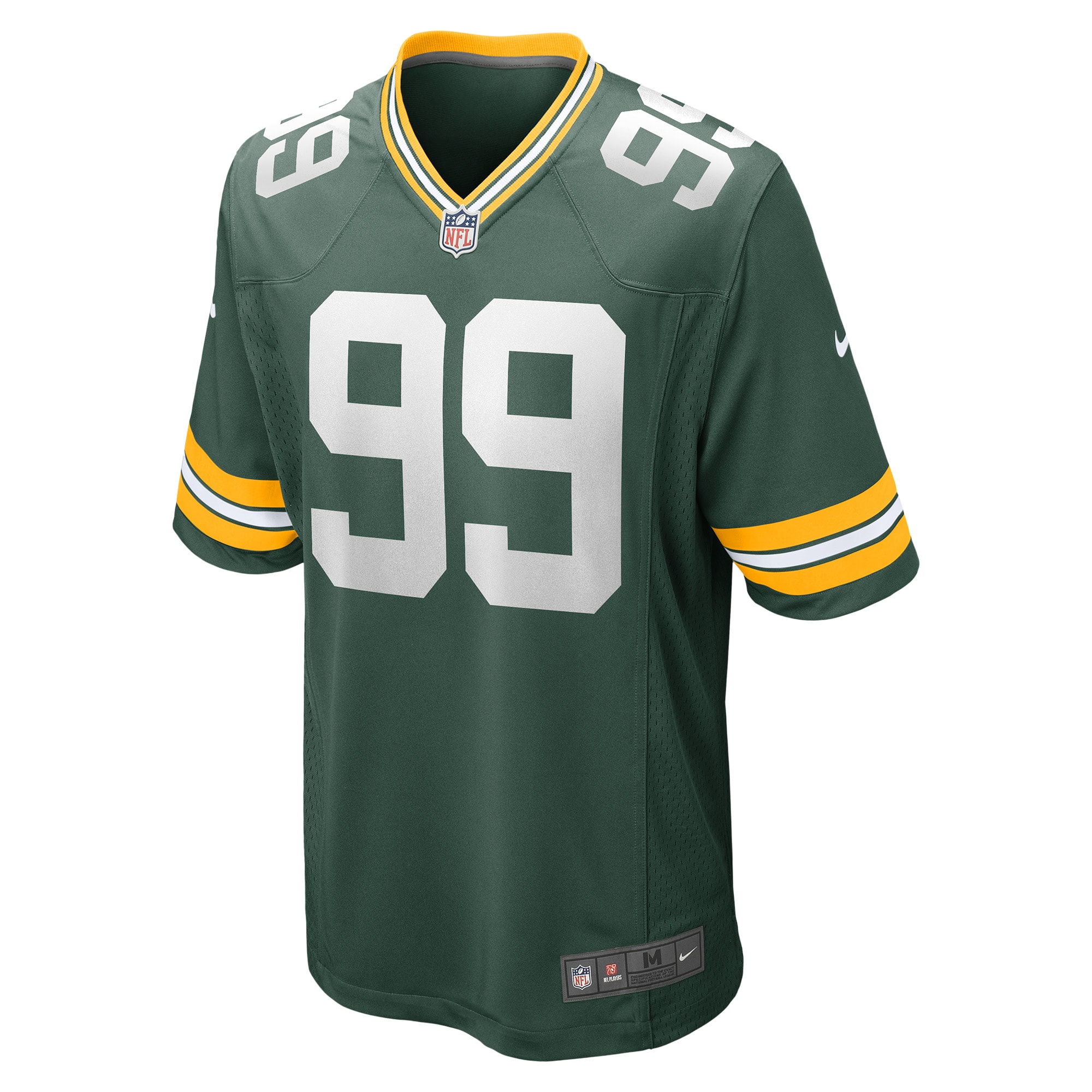 Jonathan Ford Green Bay PackersGame Player Jersey - Green