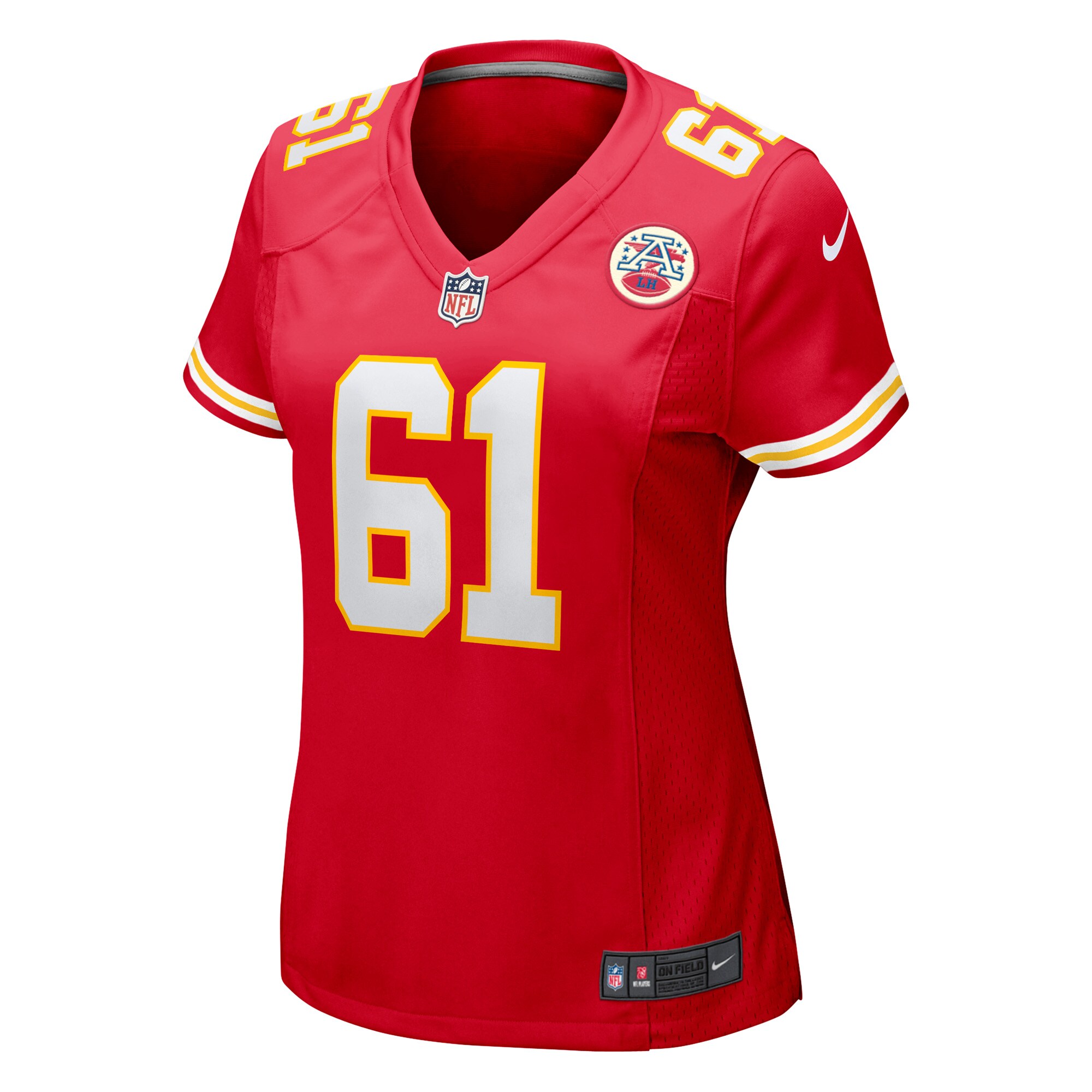 Austin Reiter Kansas City Chiefs Women's Game Player Jersey - Red