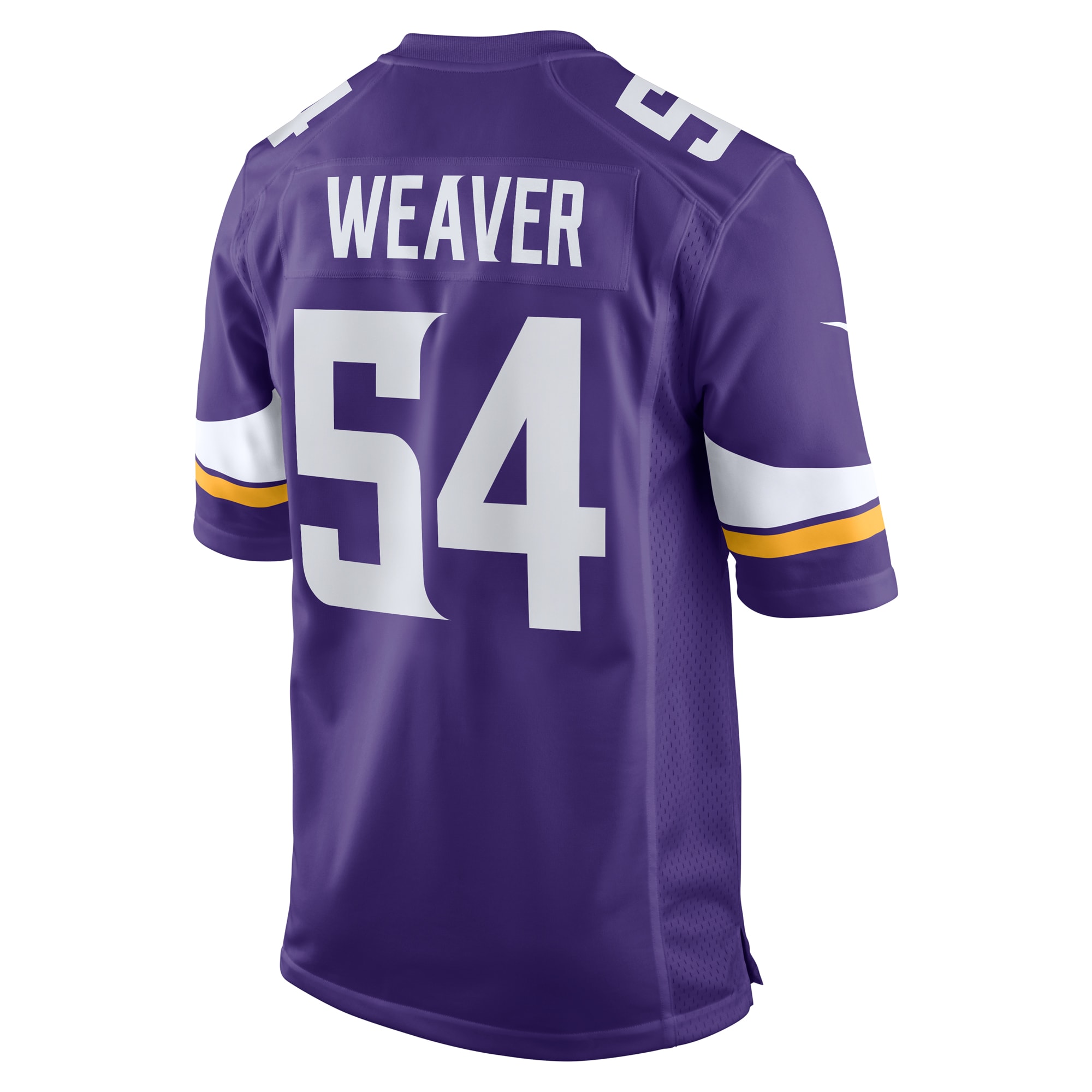 Curtis Weaver Minnesota VikingsHome Game Jersey - Purple