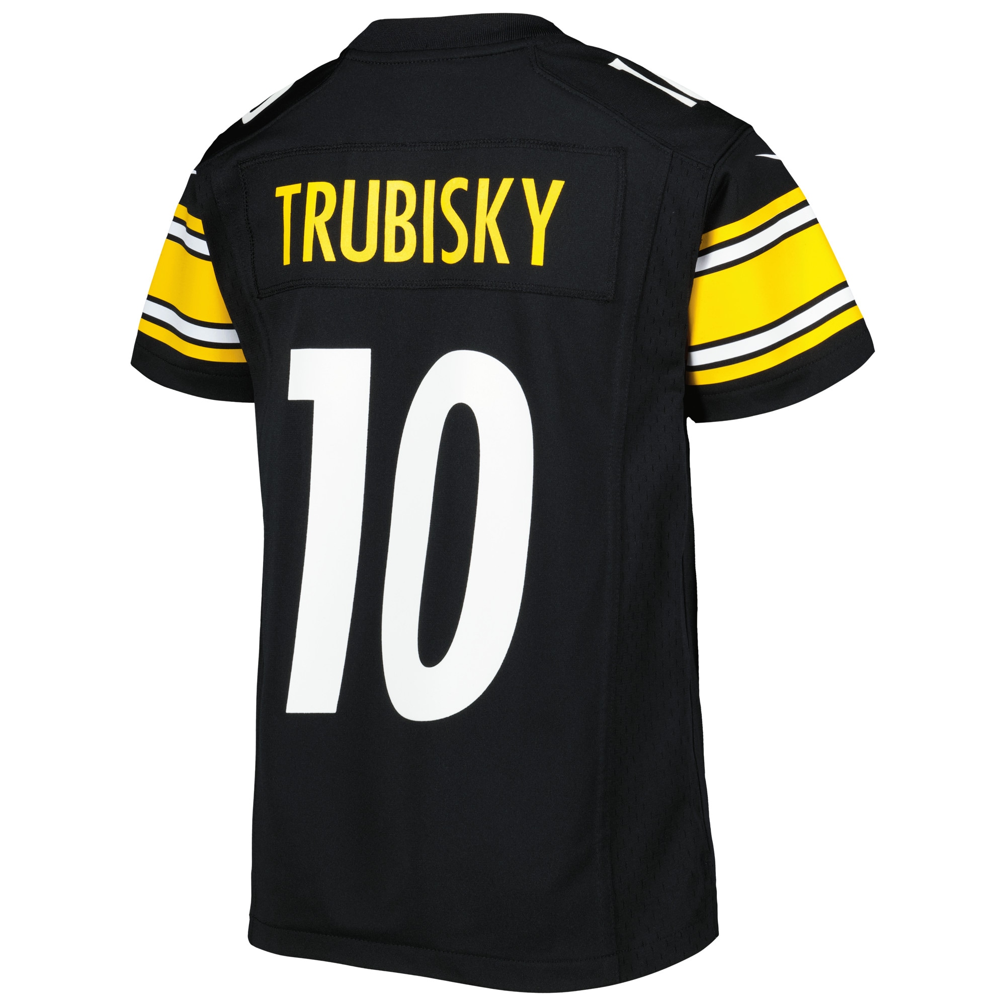 Mitchell Trubisky Pittsburgh SteelersYouth Game Jersey - Black