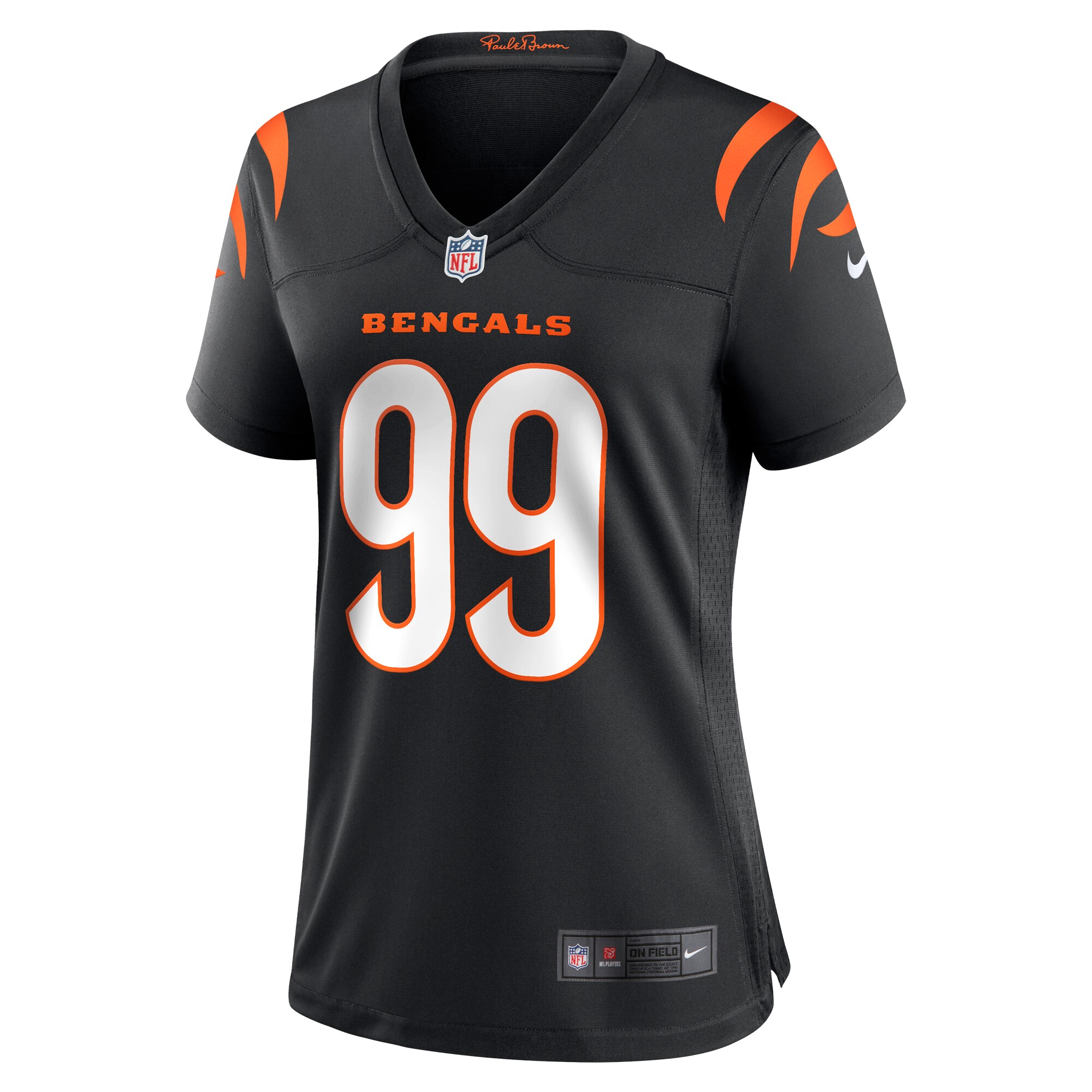 Myles Murphy Cincinnati Bengals Women's Team Game Jersey - Black