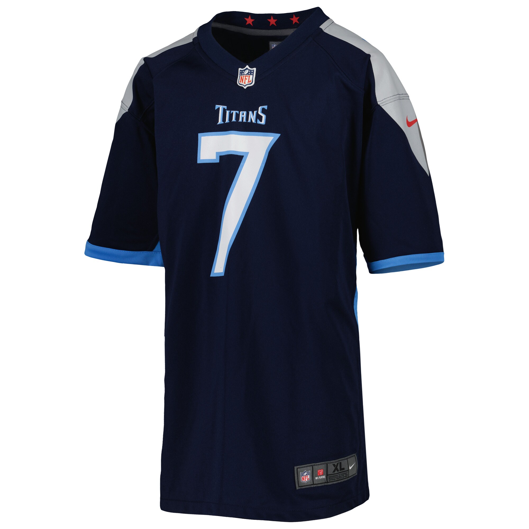 Malik Willis Tennessee TitansYouth Game Jersey - Navy