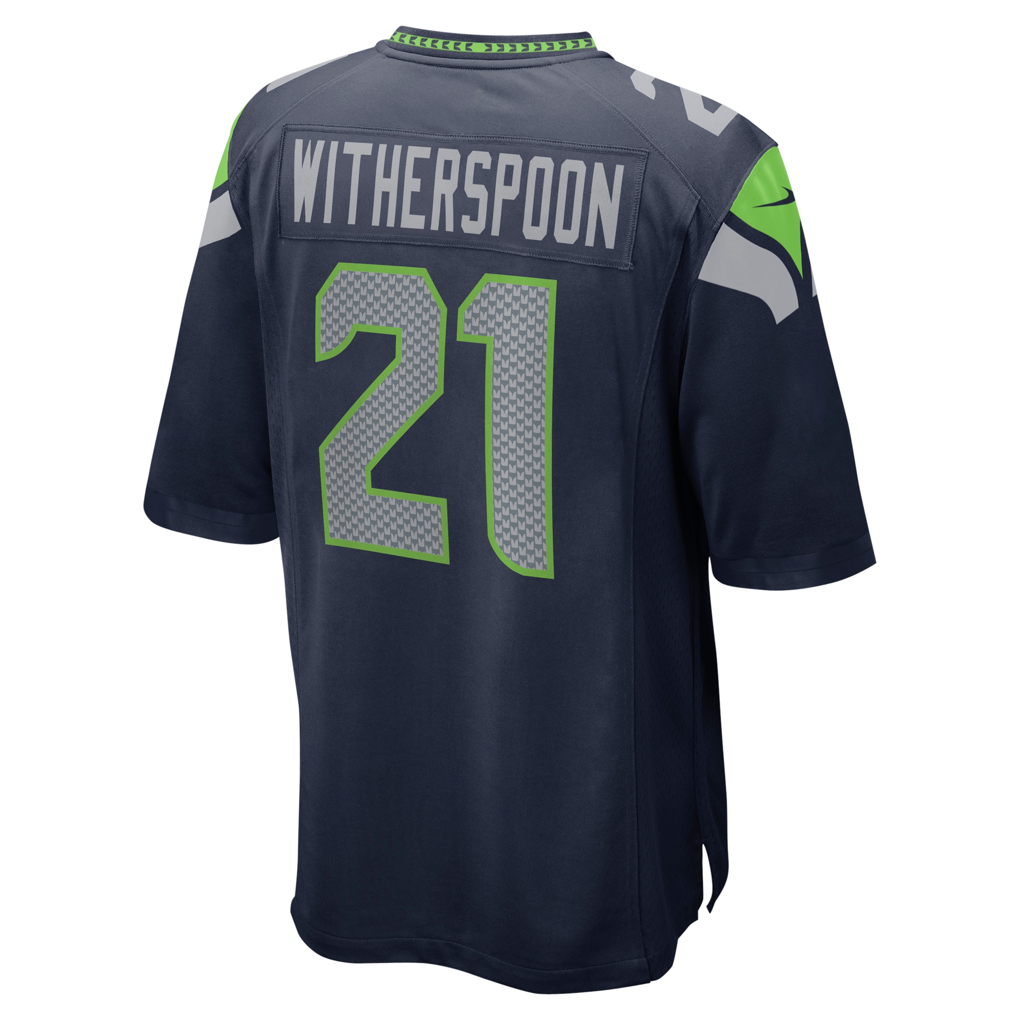 Devon Witherspoon Seattle Seahawks2023 NFL Draft First Round Pick Game Jersey - College Navy