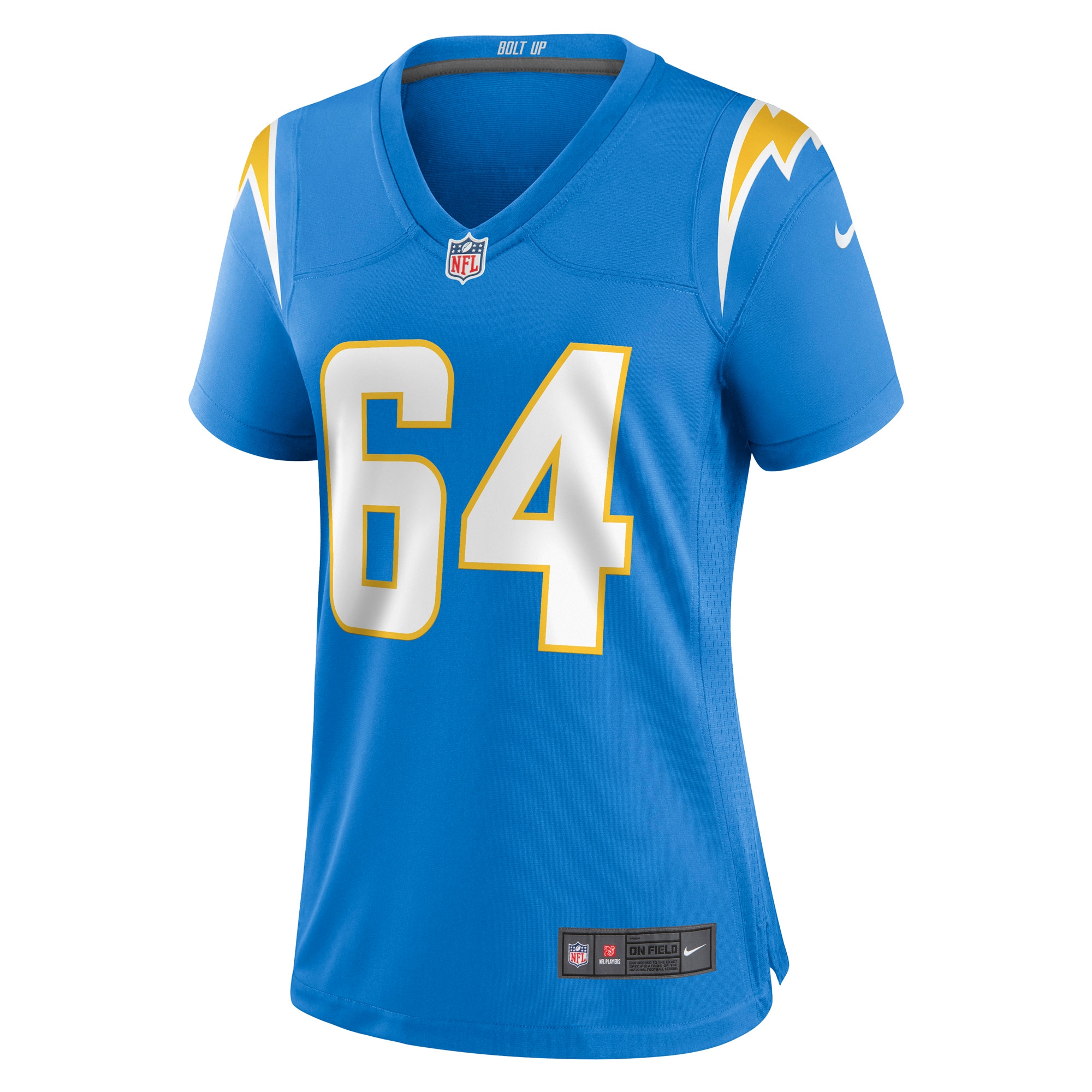 Brenden Jaimes Los Angeles Chargers Women's Game Jersey - Powder Blue
