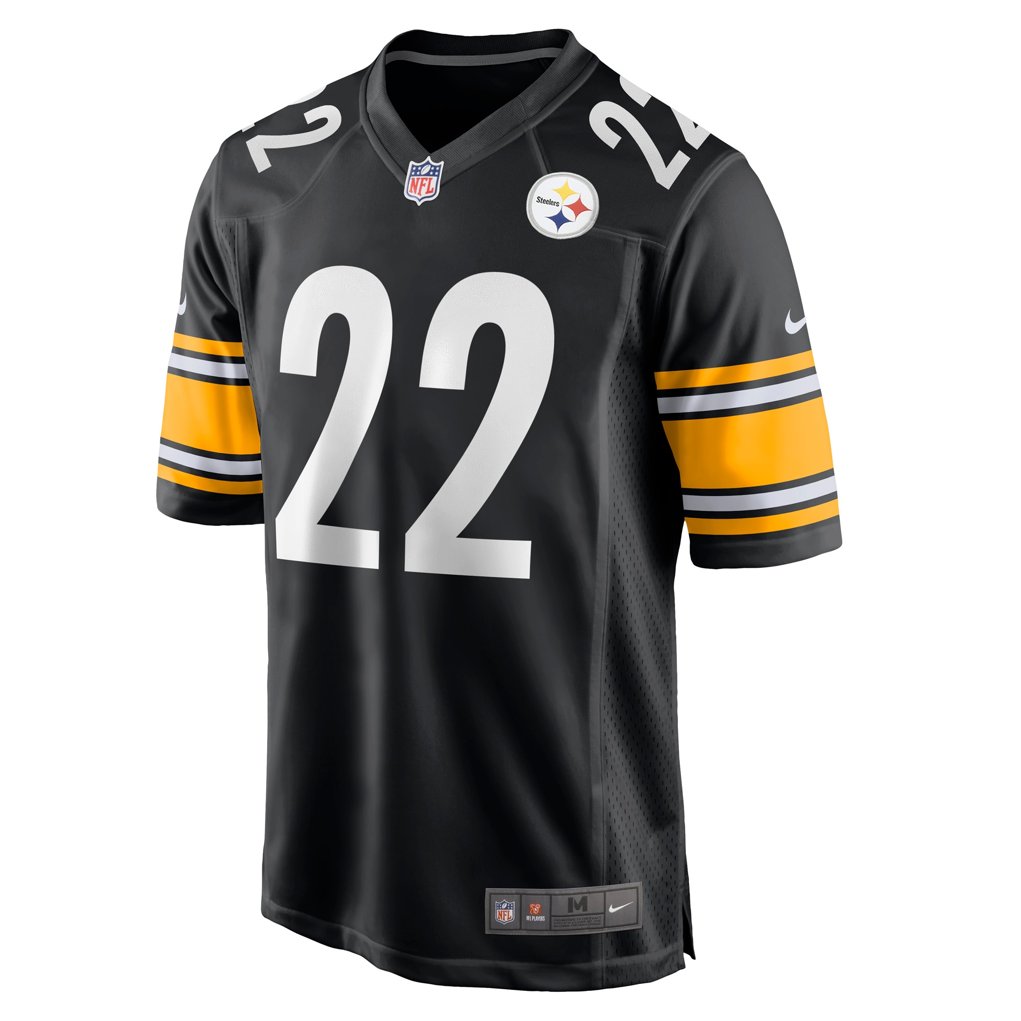 Najee Harris Pittsburgh SteelersPlayer Game Jersey - Black