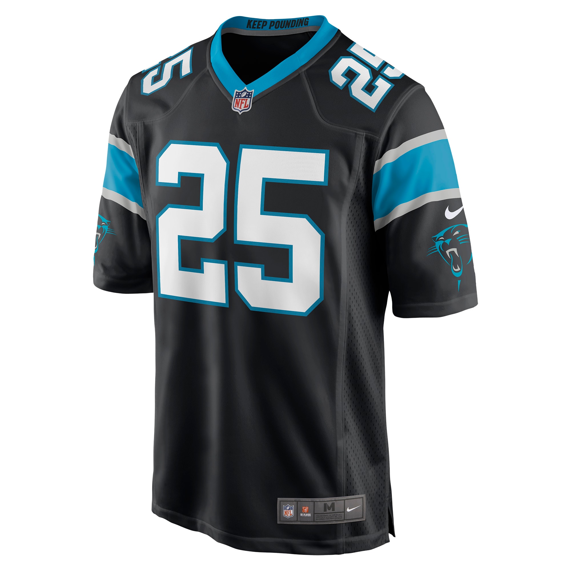 Xavier Woods Carolina PanthersGame Jersey - Black