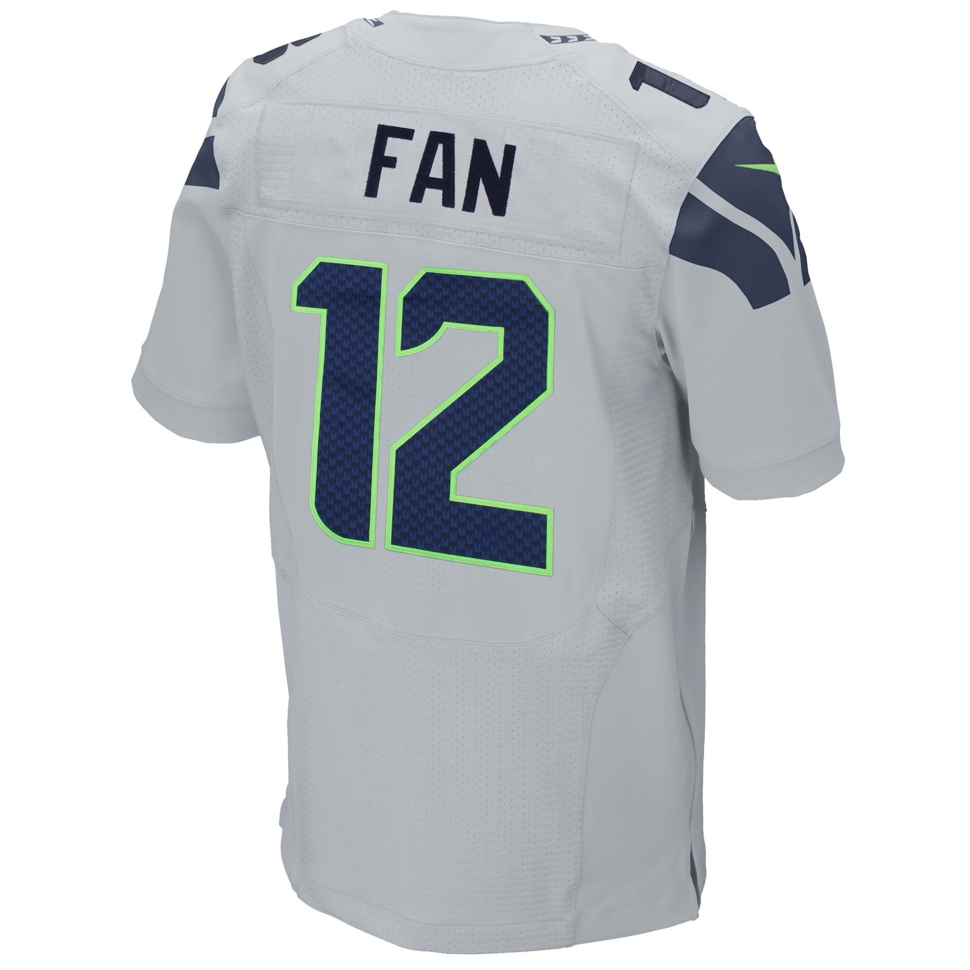 12s Seattle SeahawksElite Jersey - Gray