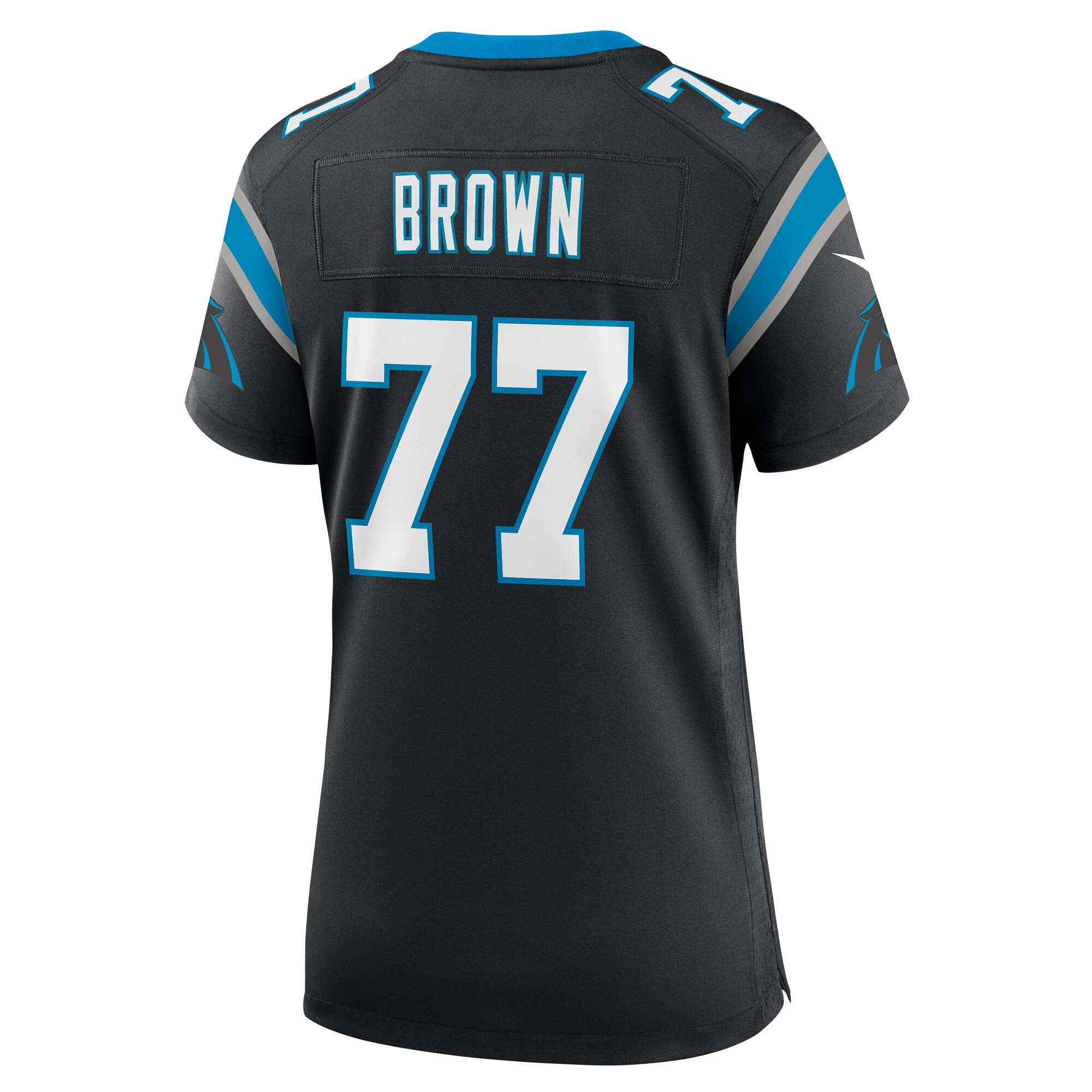 Deonte Brown Carolina Panthers Women's Team Game Jersey - Black