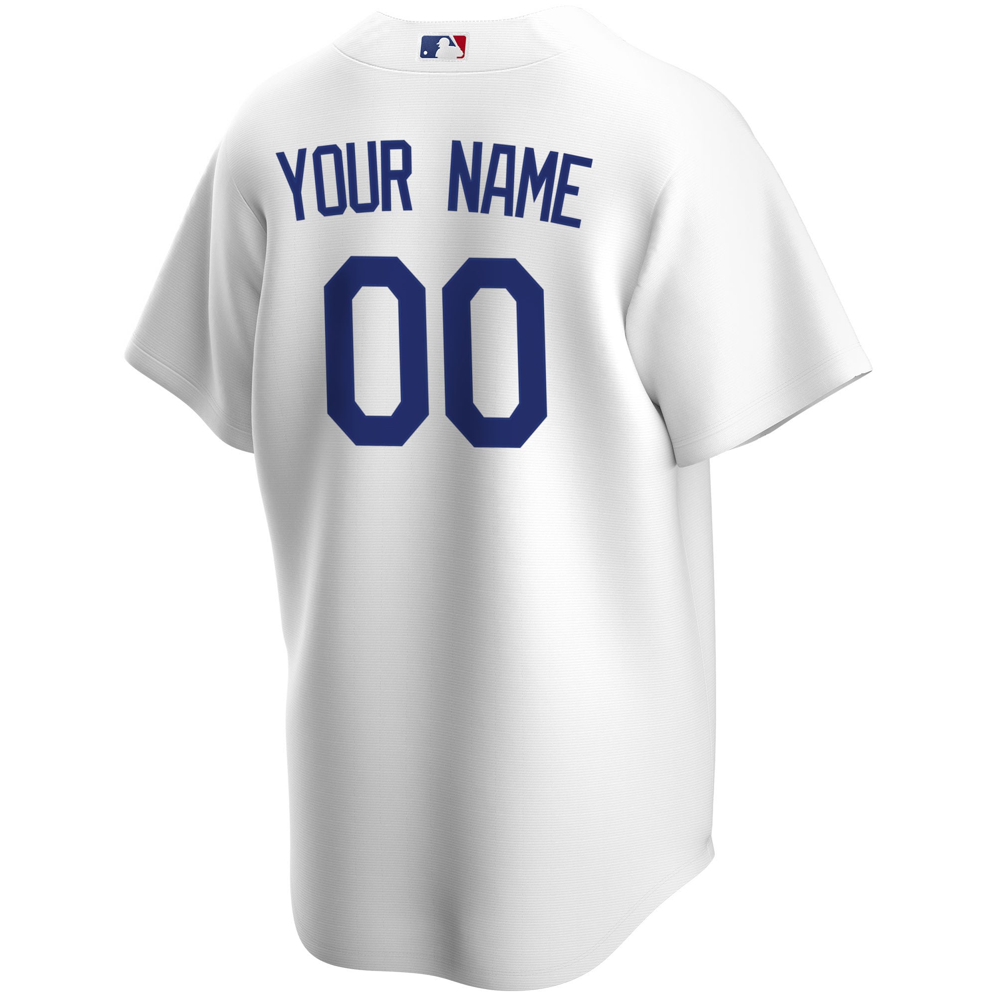 Los Angeles DodgersYouth Home Replica Custom Jersey - White