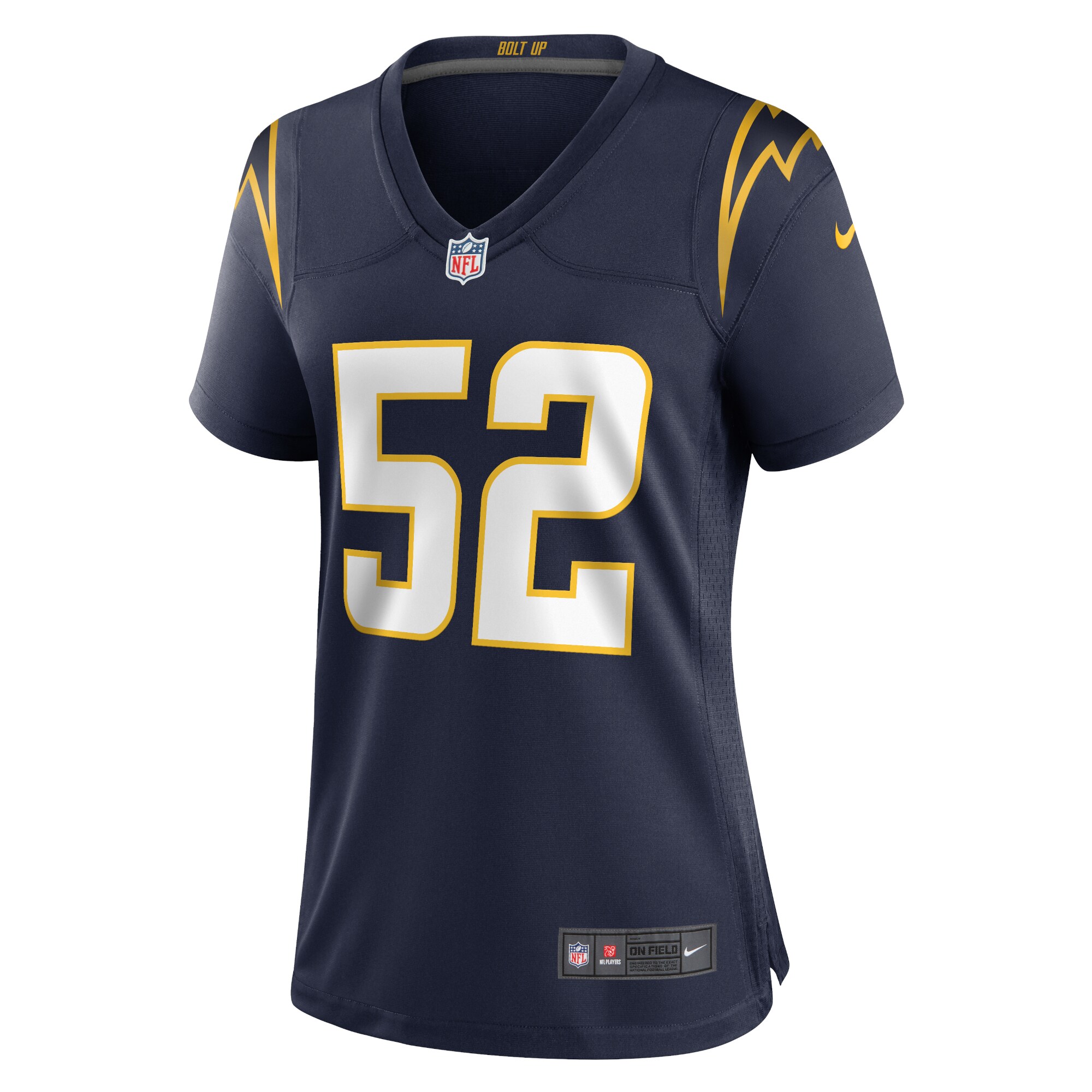 Khalil Mack Los Angeles Chargers Women's Alternate Game Jersey - Navy