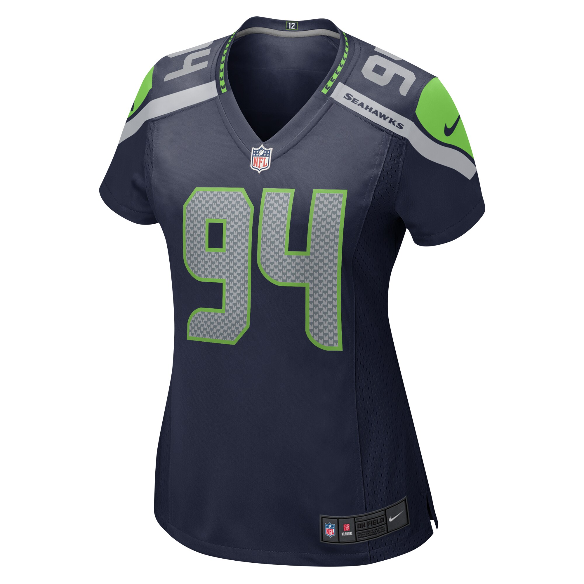 Isaiah Mack Seattle Seahawks Women's Home Game Player Jersey - College Navy