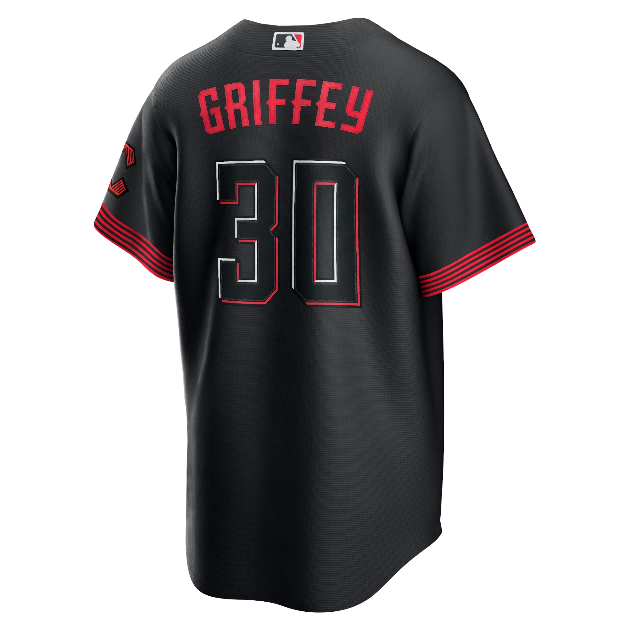 Ken Griffey Jr. Cincinnati Reds2023 City Connect Replica Player Jersey - Black