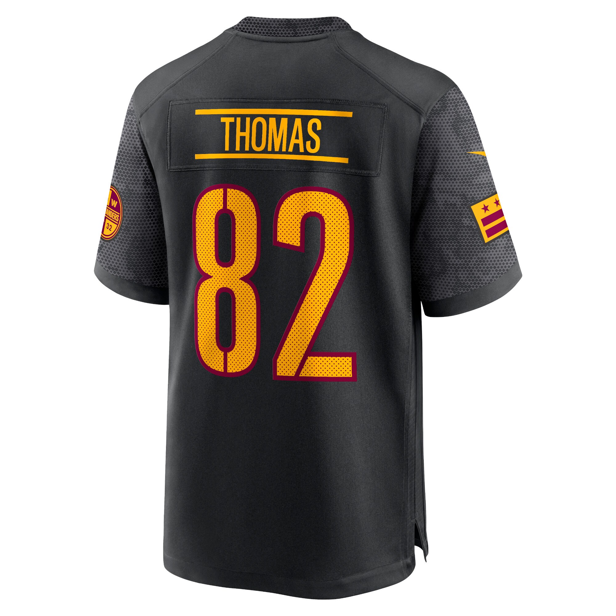 Logan Thomas Washington CommandersAlternate Game Player Jersey - Black