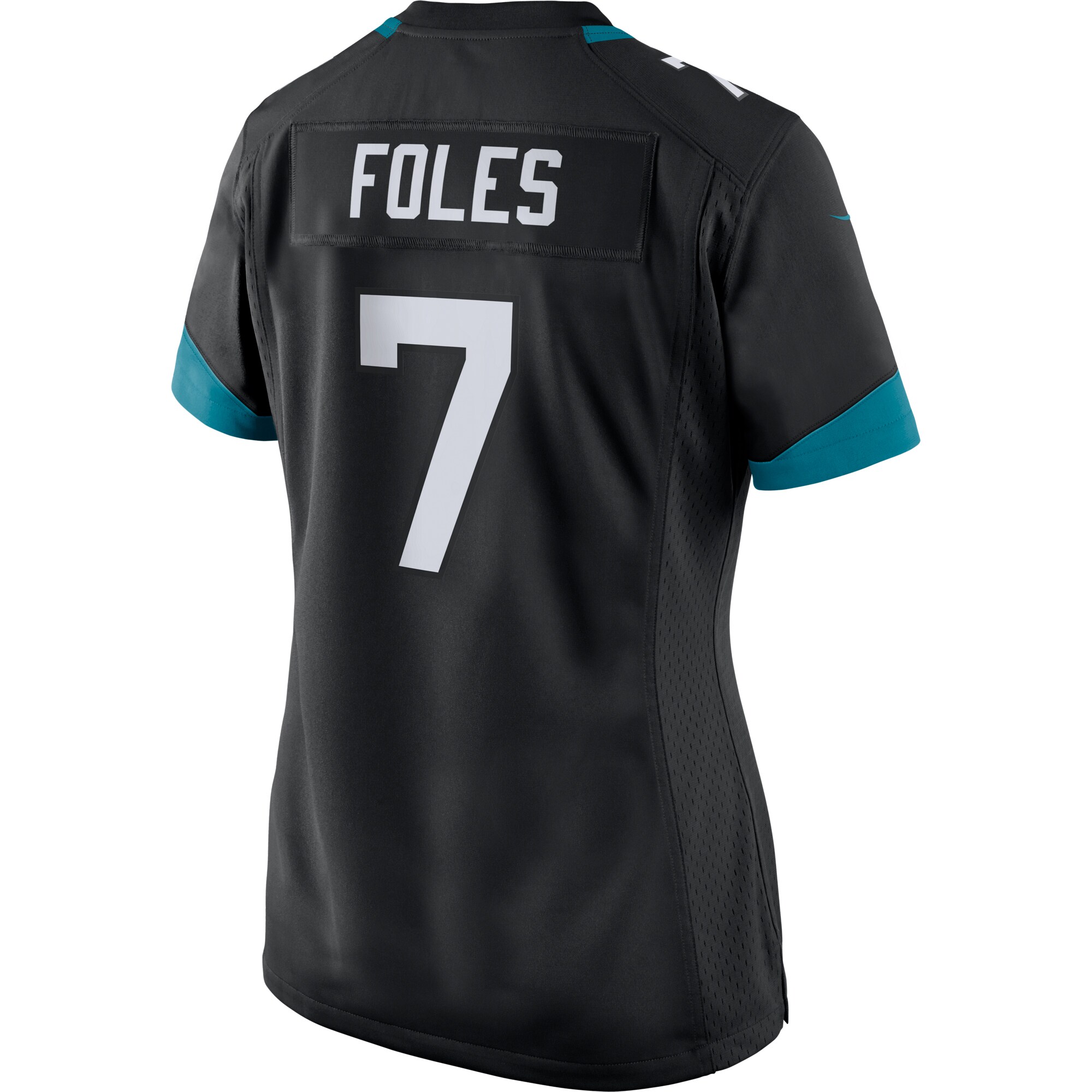 Nick Foles Jacksonville Jaguars Women's 25th Season Game Jersey - Black