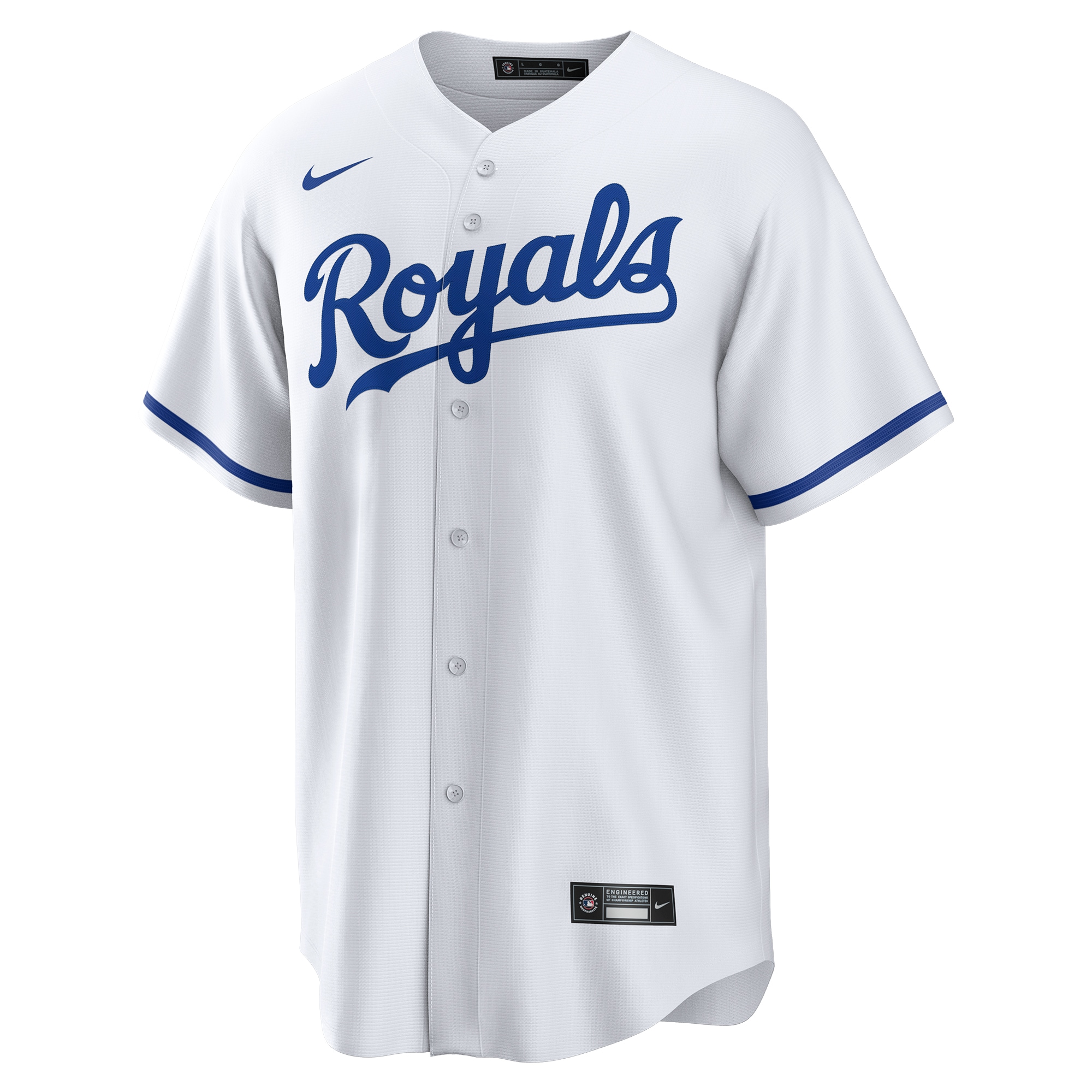 Kansas City RoyalsReplica Custom Jersey - White