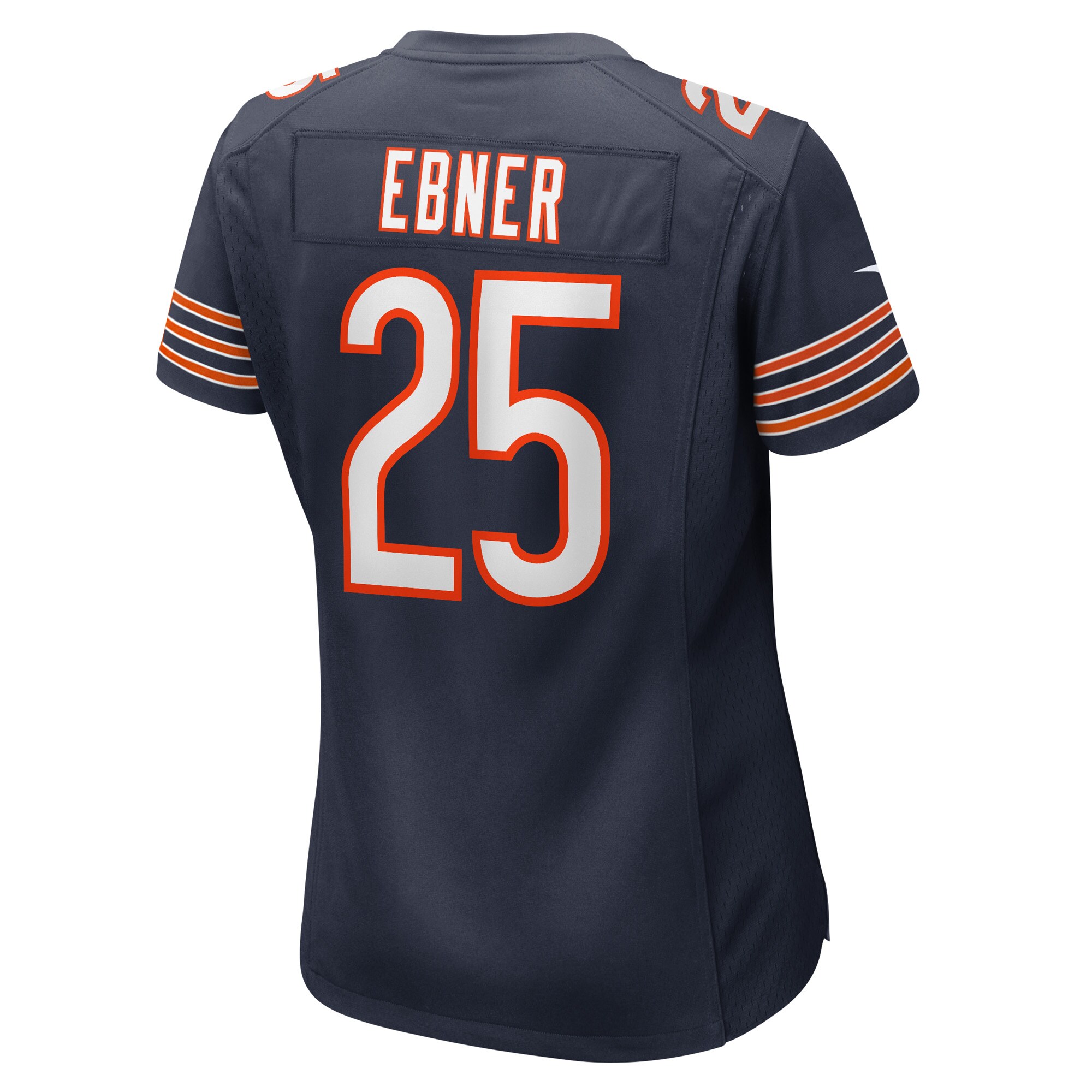 Trestan Ebner Chicago Bears Women's Game Player Jersey - Navy